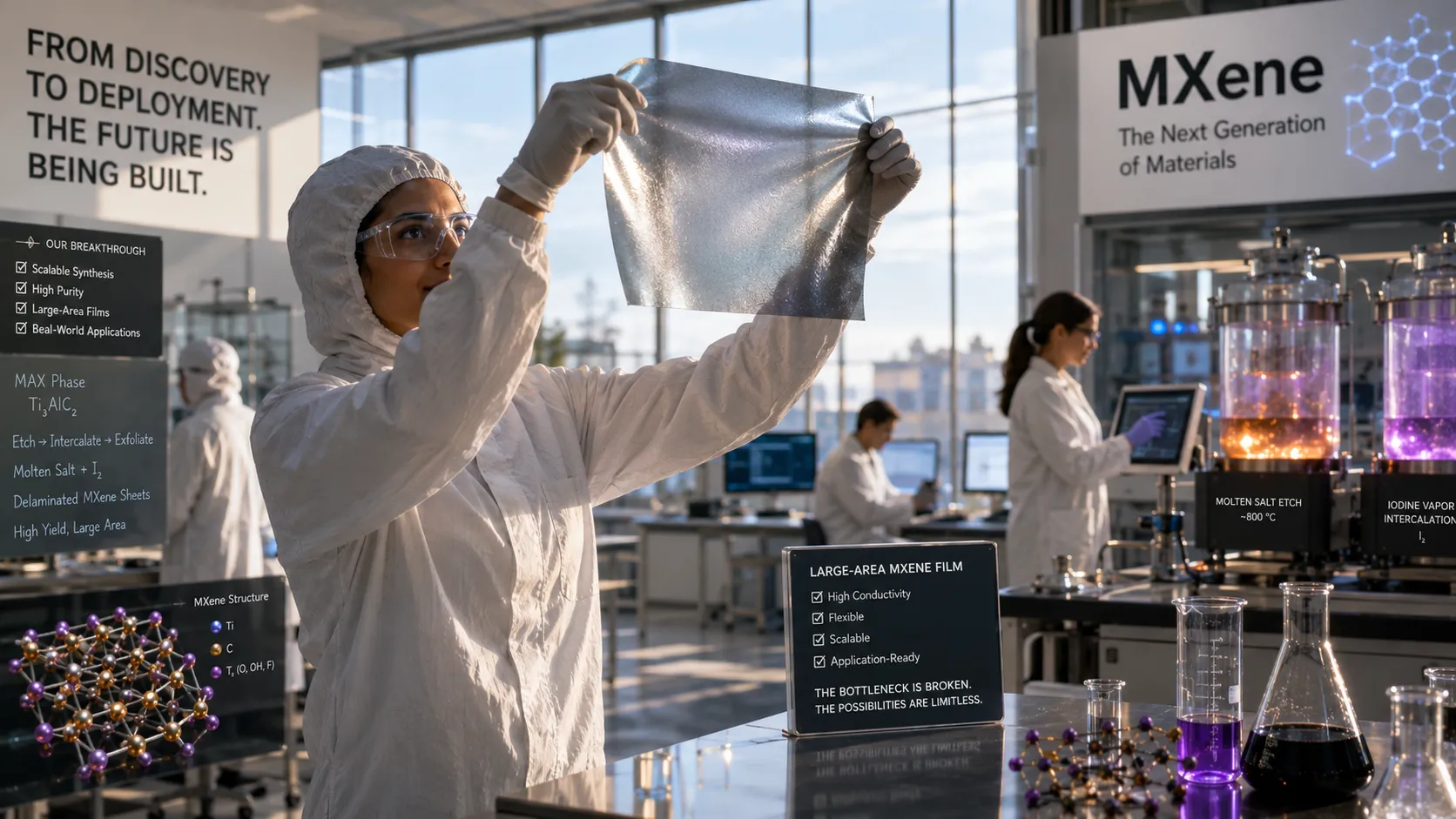 The Molten Salt Alchemy: How a 160x Conductivity Breakthrough Just Unleashed the Next Generation of Ultra-Thin Materials