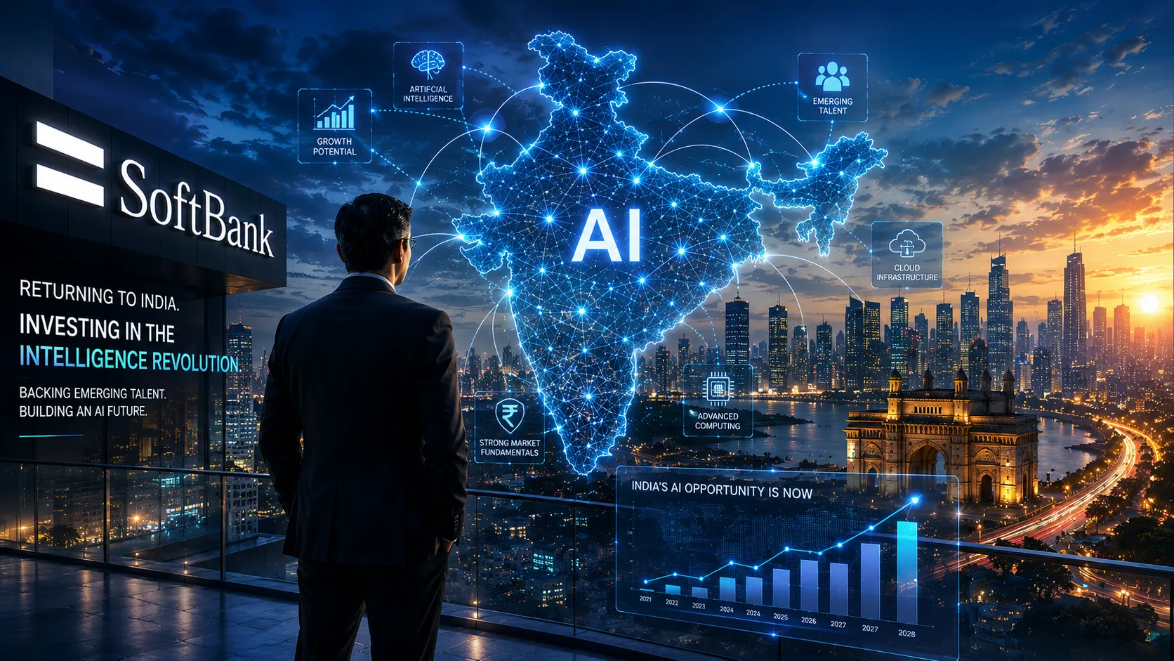 SoftBank Returns to India’s AI Race With a Major Funding Push Into Emerging Talent