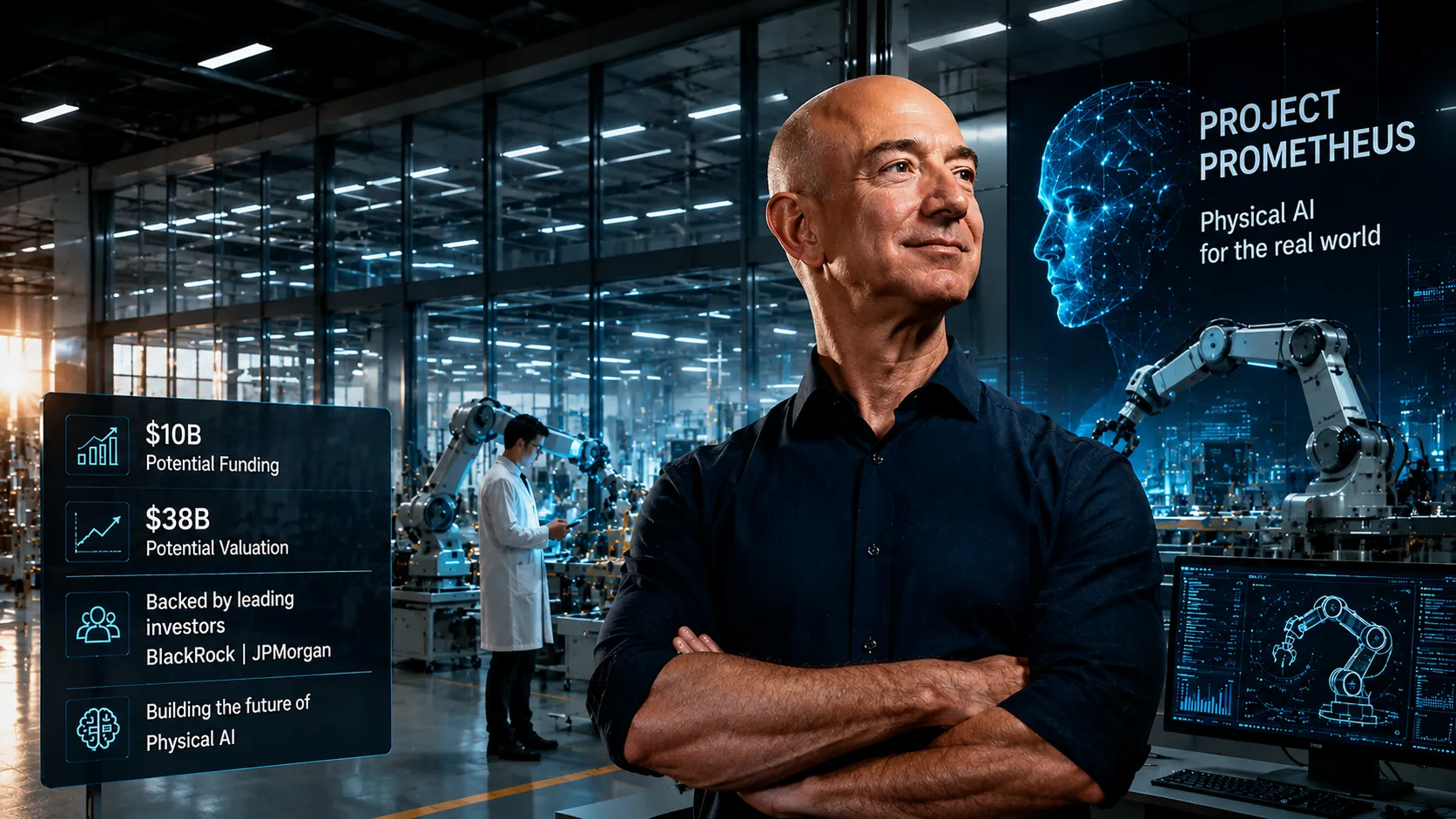 Jeff Bezos Backed AI Ambitions Could Trigger One of Tech’s Biggest Funding Stories