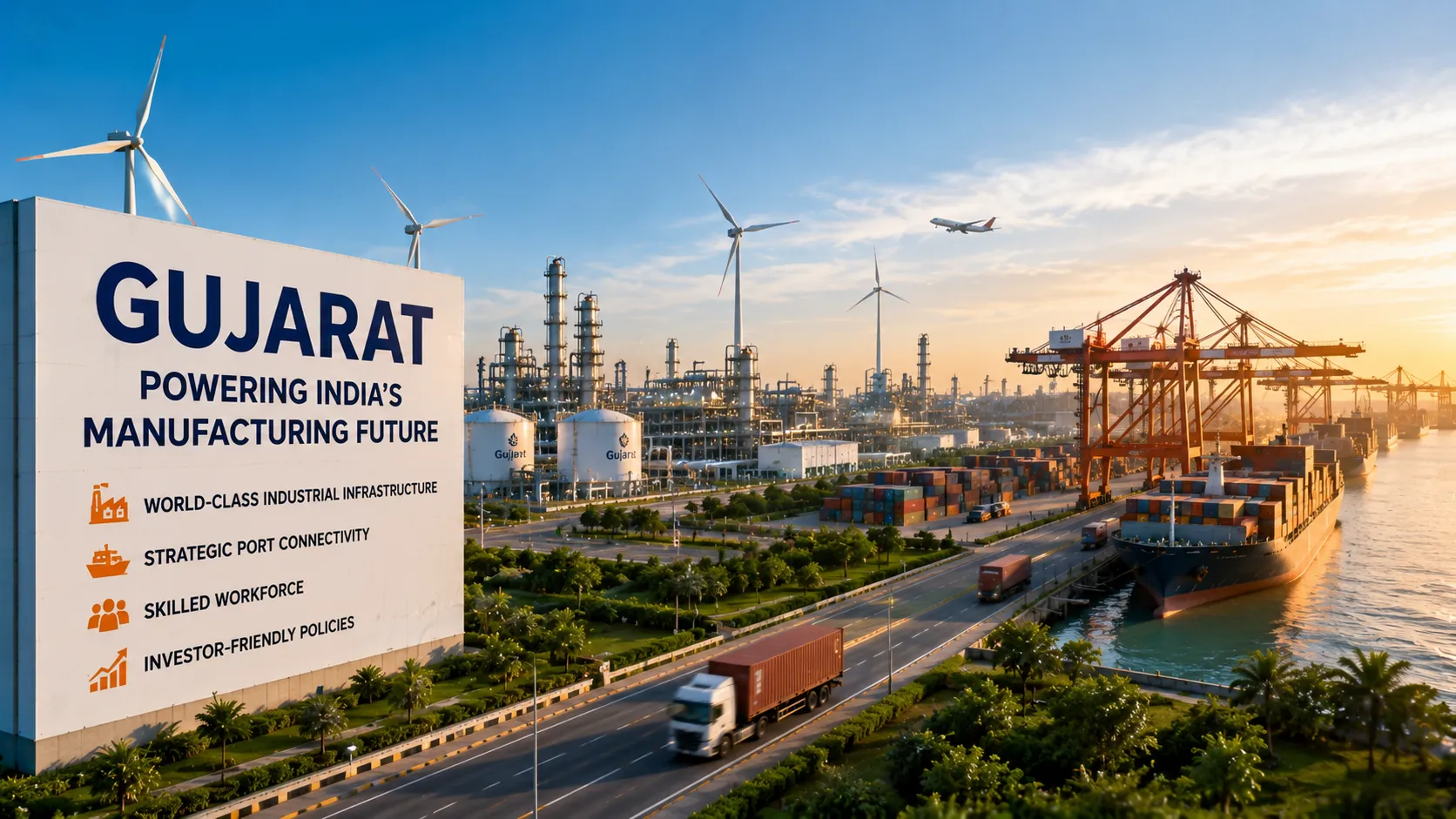 Gujarat’s Manufacturing Ambitions Are Attracting Record Capital as Global Supply Chains Shift Toward India