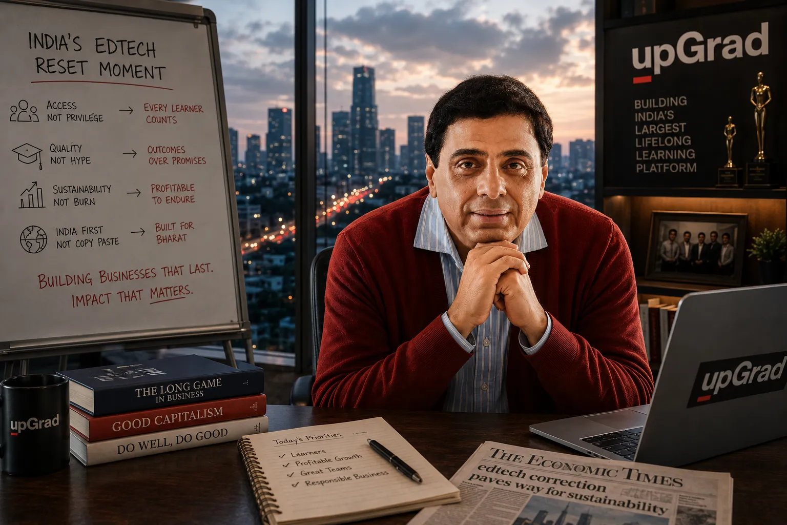 The $3.44 Billion Wake-Up Call: How Ronnie Screwvala Is Consolidating the Rubble of India's Edtech Crash — and Building Something That Might Actually Last