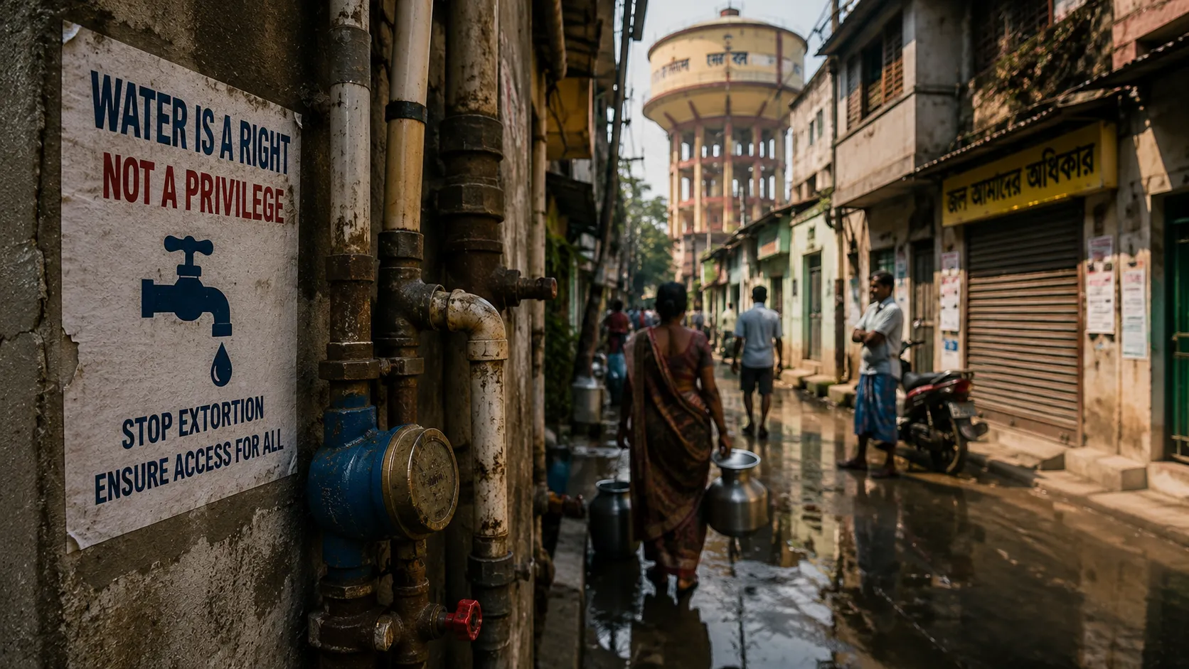 When Water Becomes Power: A Kolkata Case Is Raising Questions About Infrastructure and Everyday Extortion