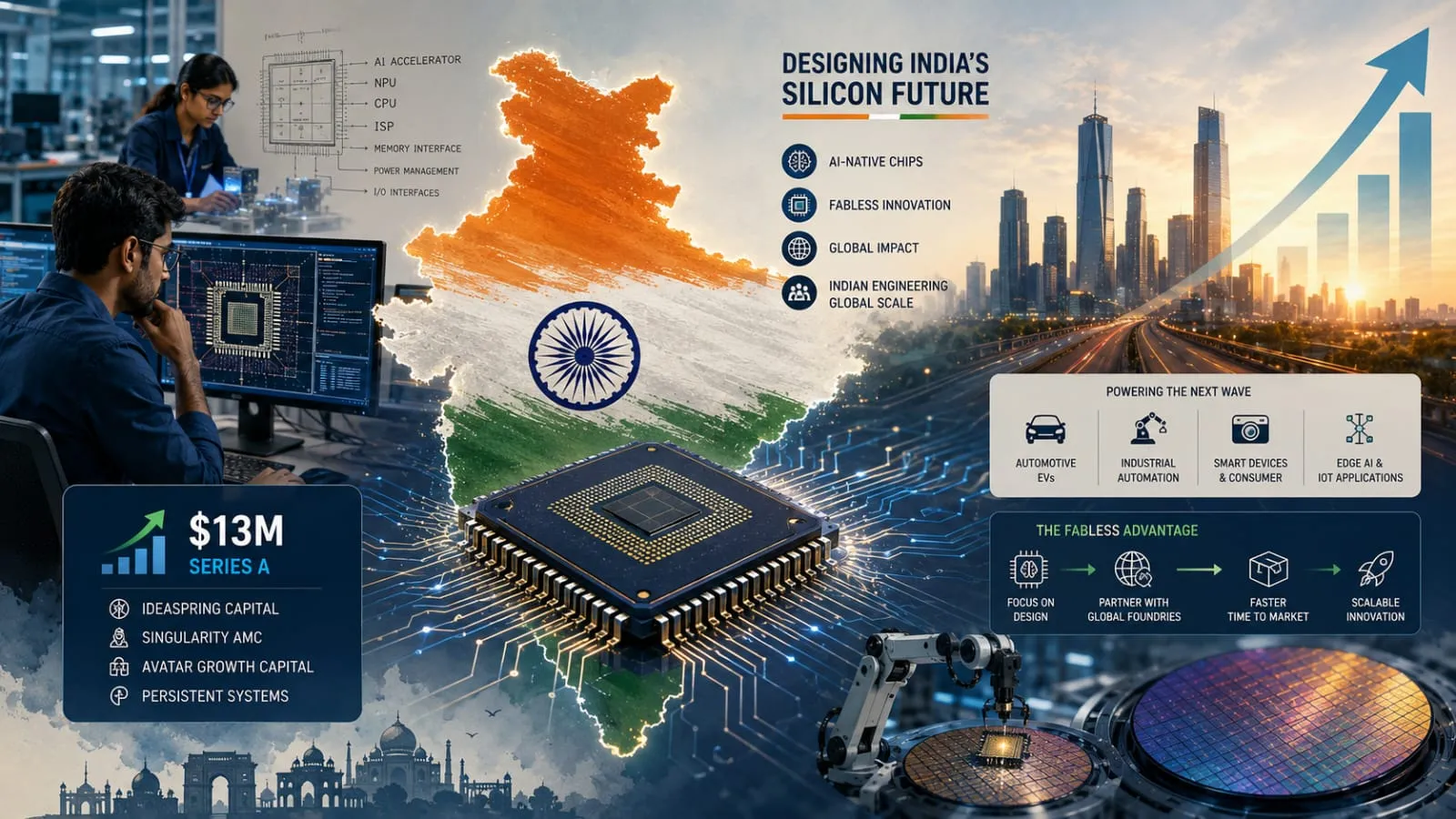 India’s Silicon Sprints: HrdWyr’s $13M Infusion Signals a Bigger Investor Shift Toward Fabless Semiconductor Design