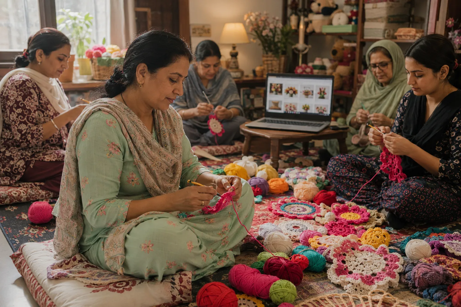 The 20-Year-Old, the ₹1,000 Startup, and the 300 Women: How a Ludhiana Girl Turned Her Grandmother's Crochet Hooks Into a ₹12 Crore Empire