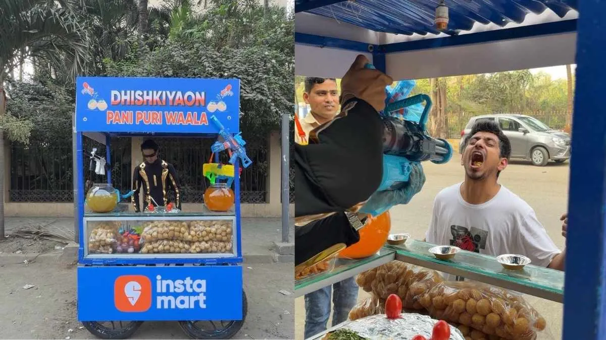 How Instamart Drove a 36x Sales Spike Using Pani Puri Water Guns for Holi