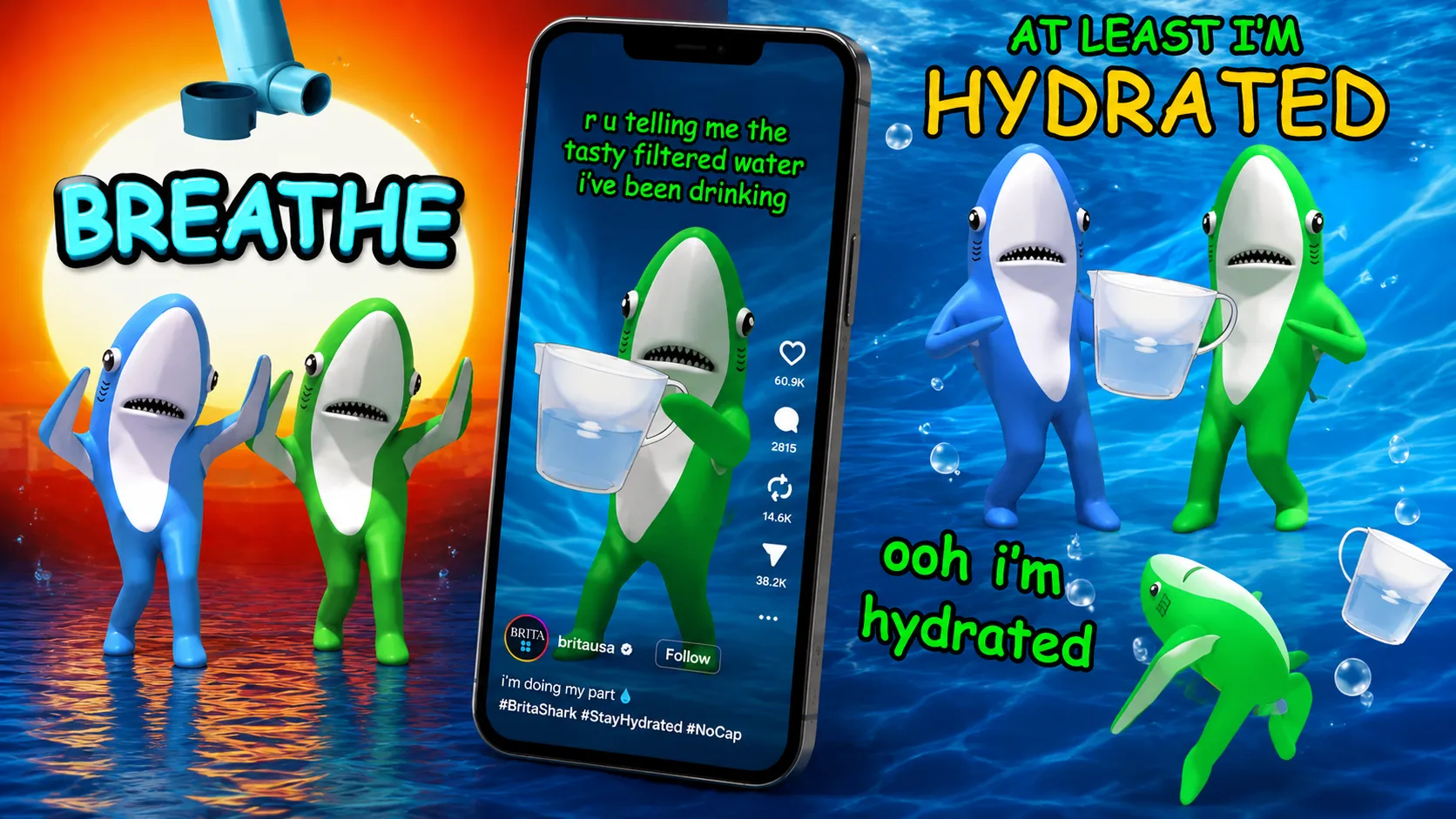 Brita's Unhinged Cartoon Shark Broke Through to Gen Z : 4 Lessons Legacy Brands Need to Steal Right Now