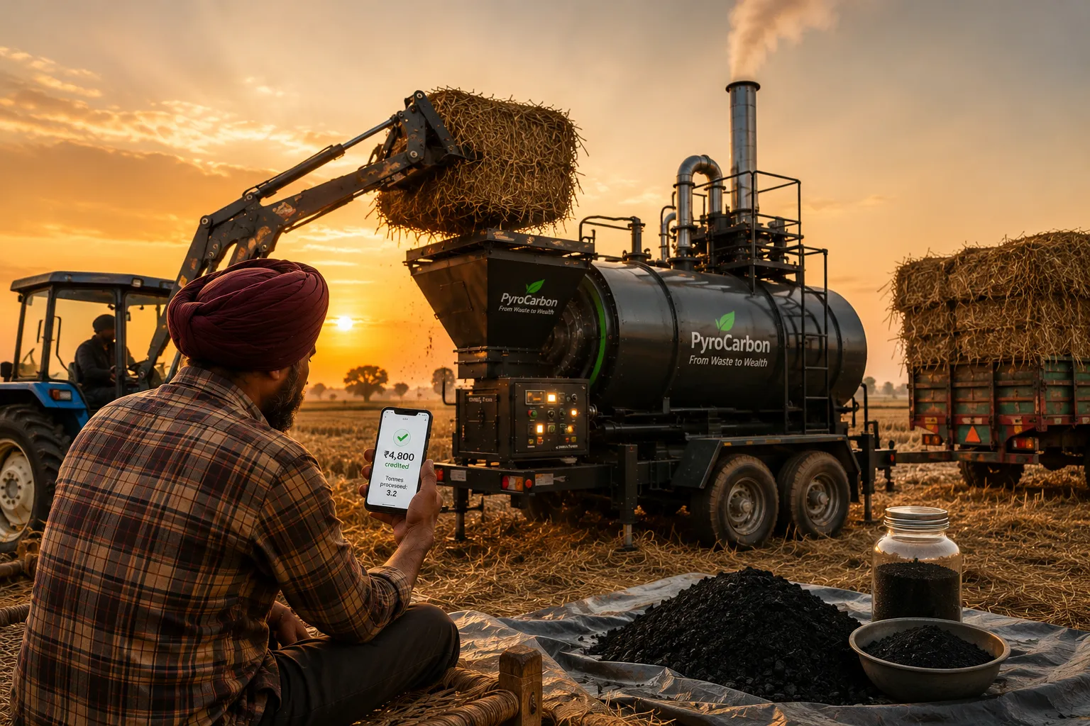 The Farm Boy and the IIT Engineer Who Turned Crop Smoke into a ₹120 Crore Carbon Empire