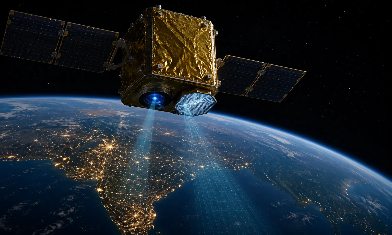 The Five Friends Who Bet Everything on Building the World's First Hybrid Satellite Eye