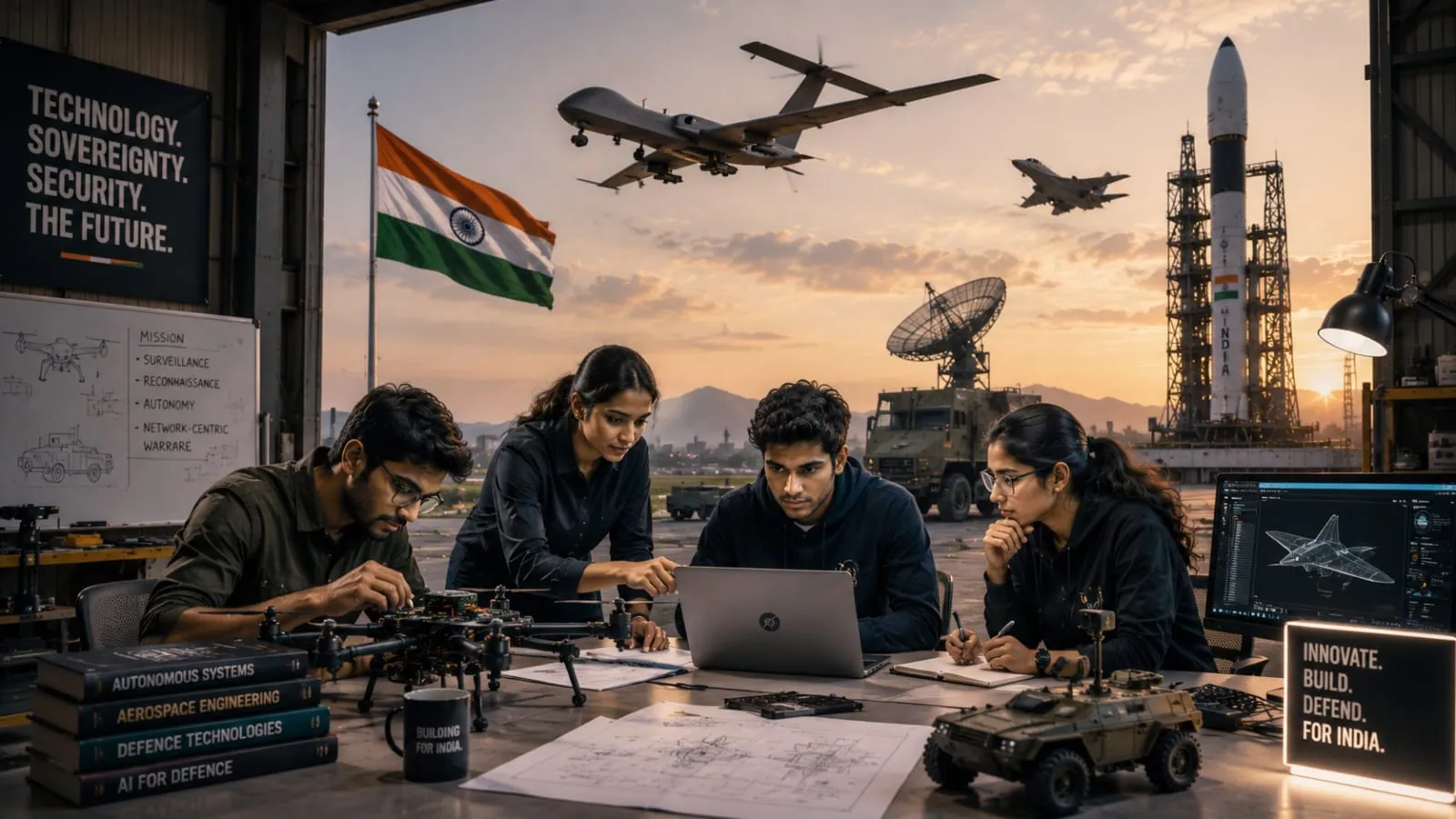 Defense Startups Are Finding New Momentum as Young Founders Enter India’s Military-Tech Ecosystem