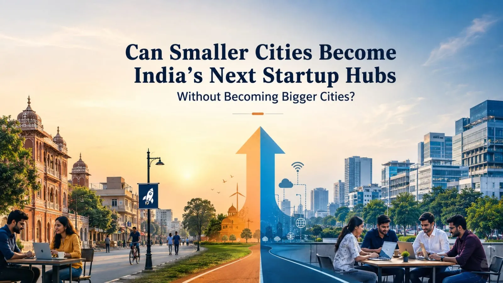 Can Smaller Cities Become India’s Next Startup Hubs Without Becoming Bigger Cities?