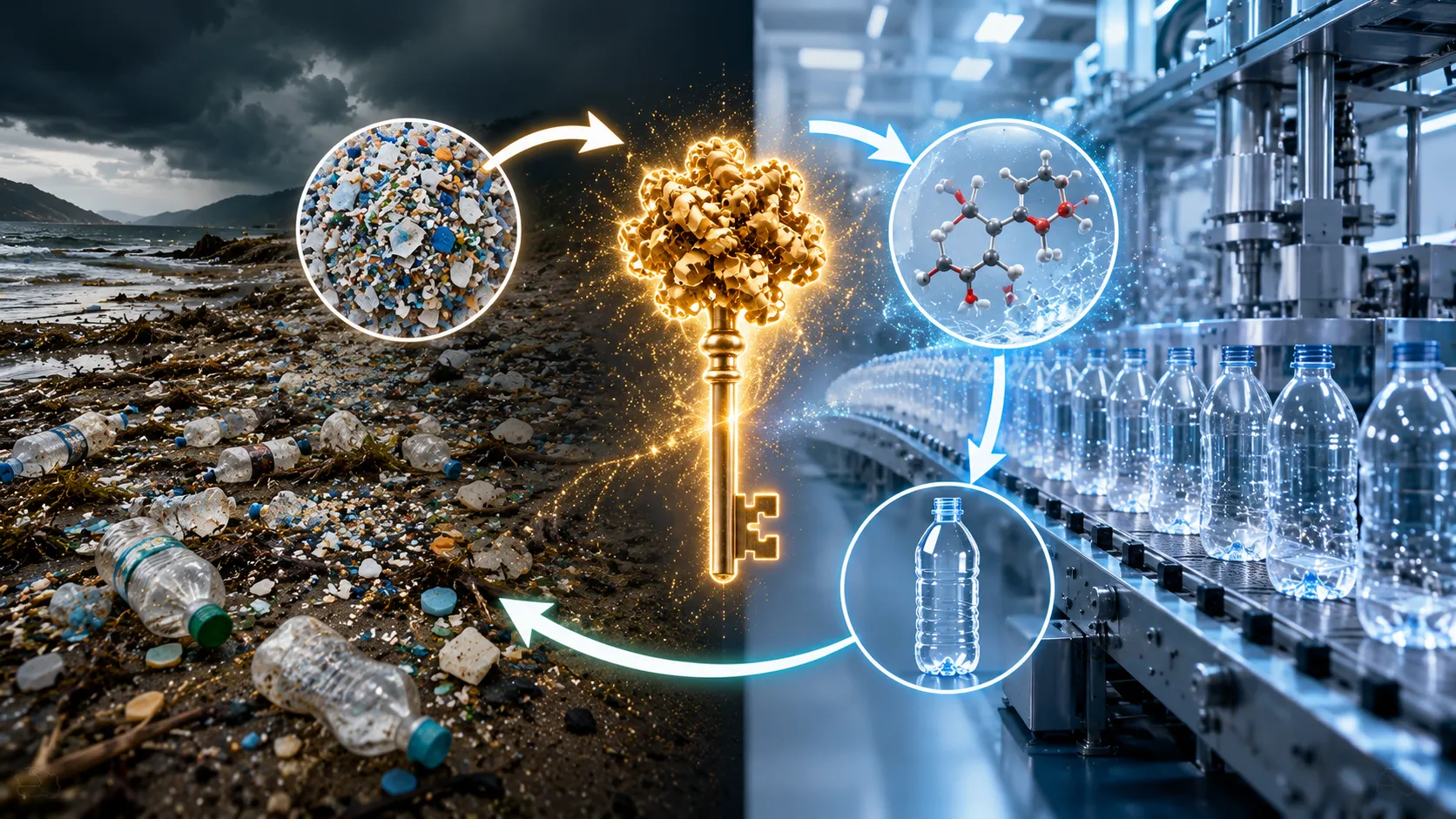 The Enzyme That Eats Plastic for Breakfast: How a Single Mutation Just Accelerated the End of Pollution