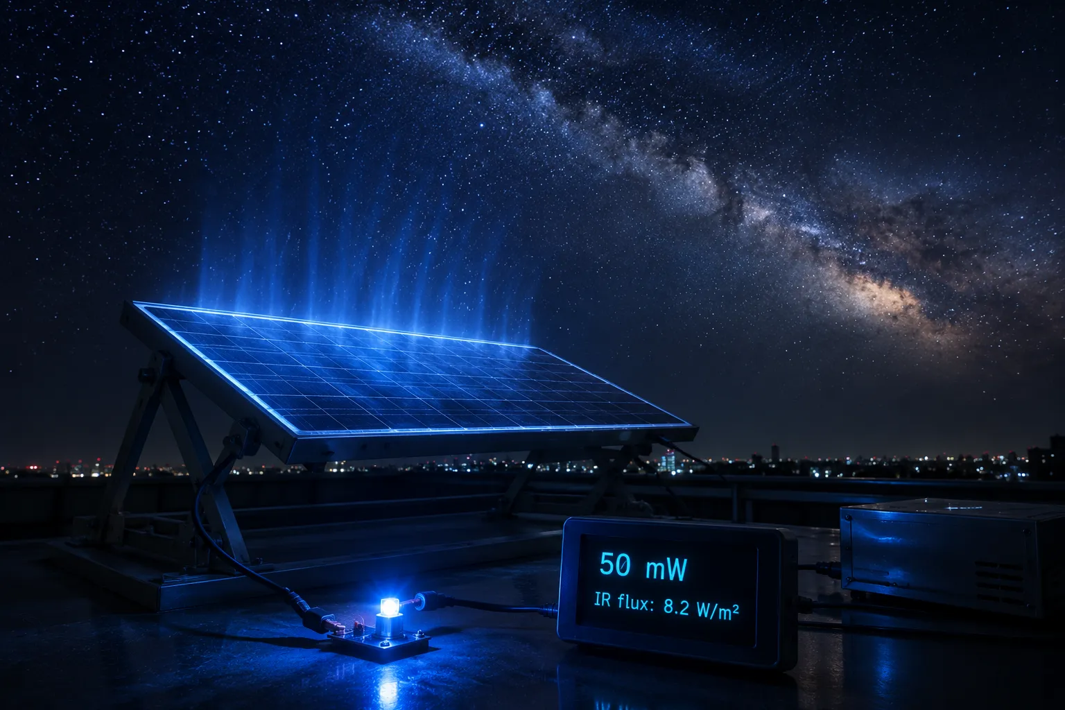 The Solar Panel That Works at Night: How Thermoradiative Diodes Are Breaking the Limits of Solar Power