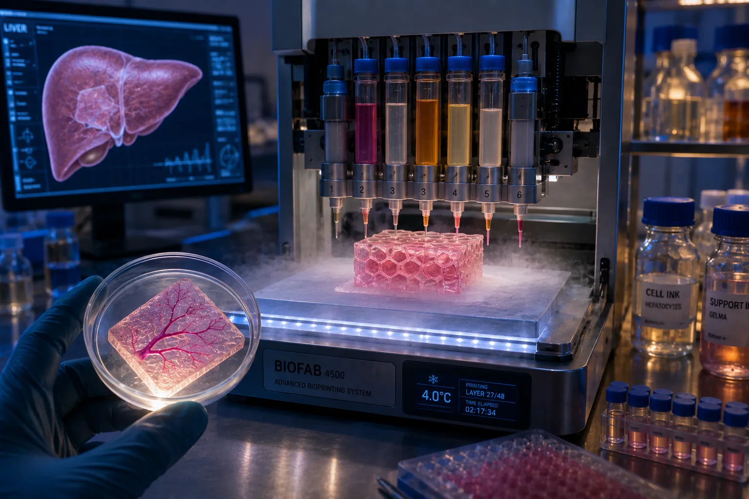 The Printer That Builds Organs: Bioprinting's Long Promise Is Finally Saving Lives