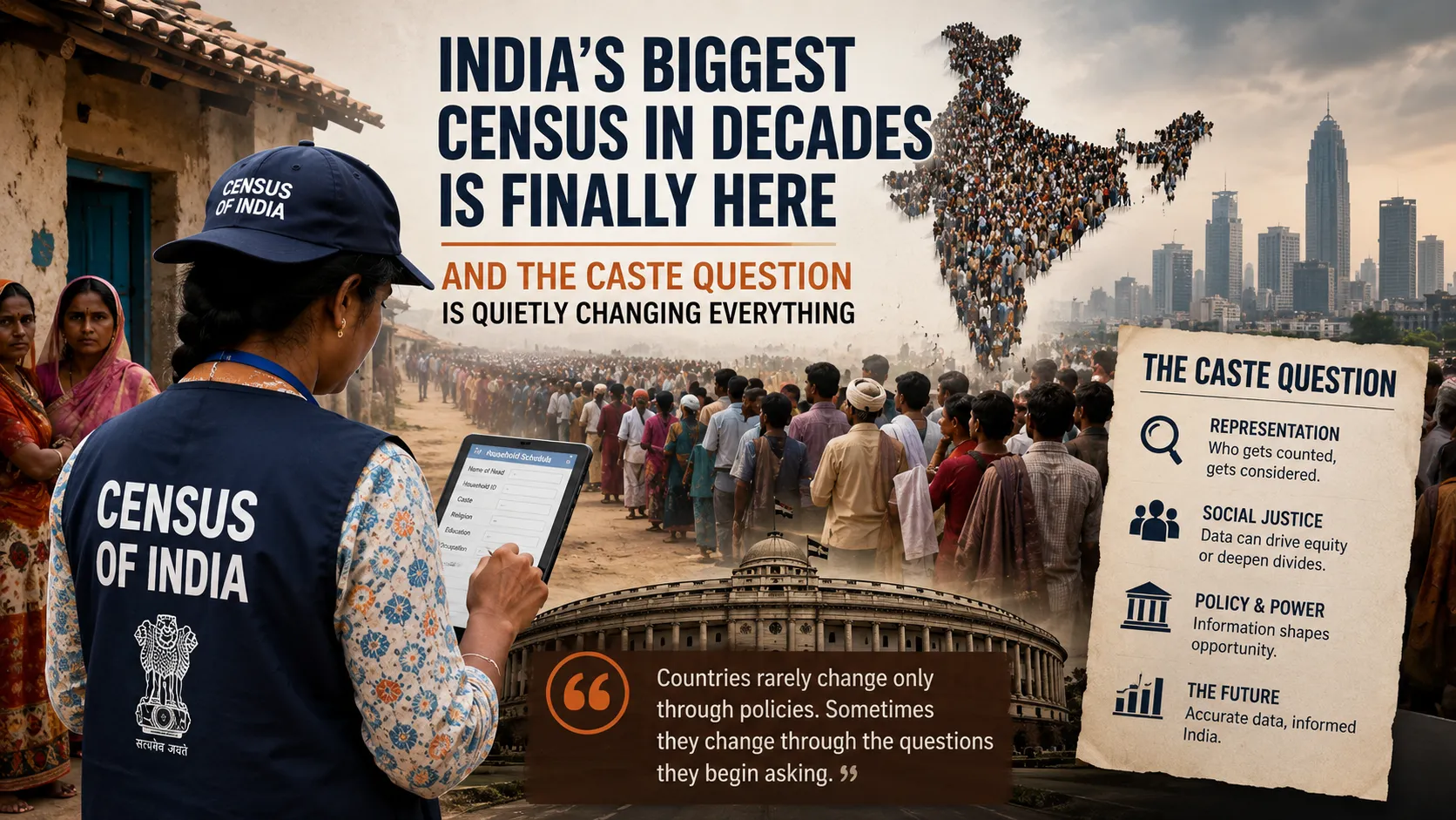 India’s Biggest Census In Decades Is Finally Here And The Caste Question Is Quietly Changing Everything