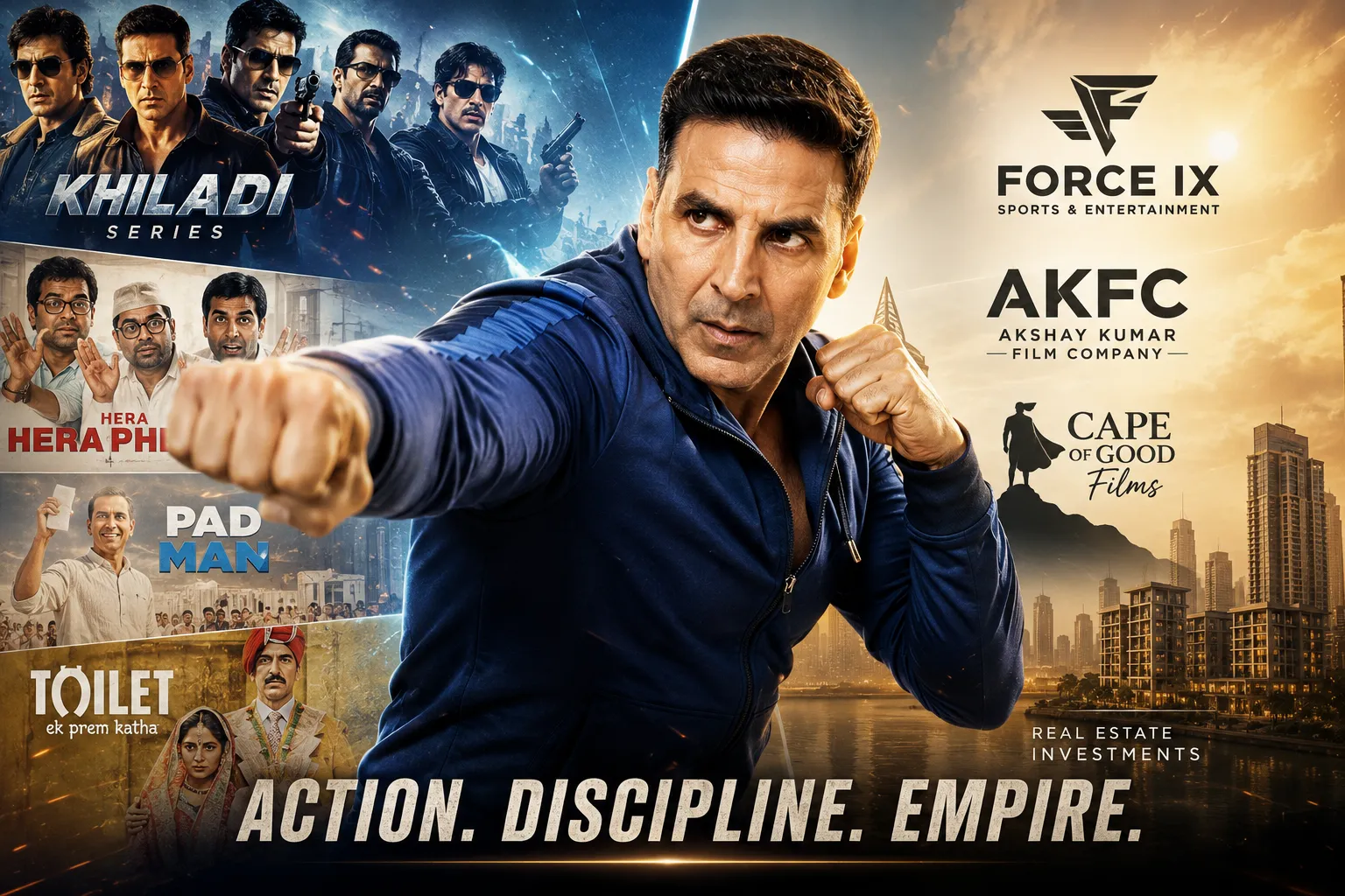 The Machine: How Akshay Kumar Built a ₹2,500 Crore Empire on Relentless Productivity