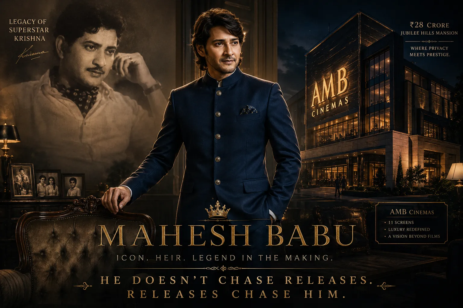 The Prince of Tollywood: How Mahesh Babu Built an ₹850 Crore Kingdom on Silence, Selectivity, and SS Rajamouli