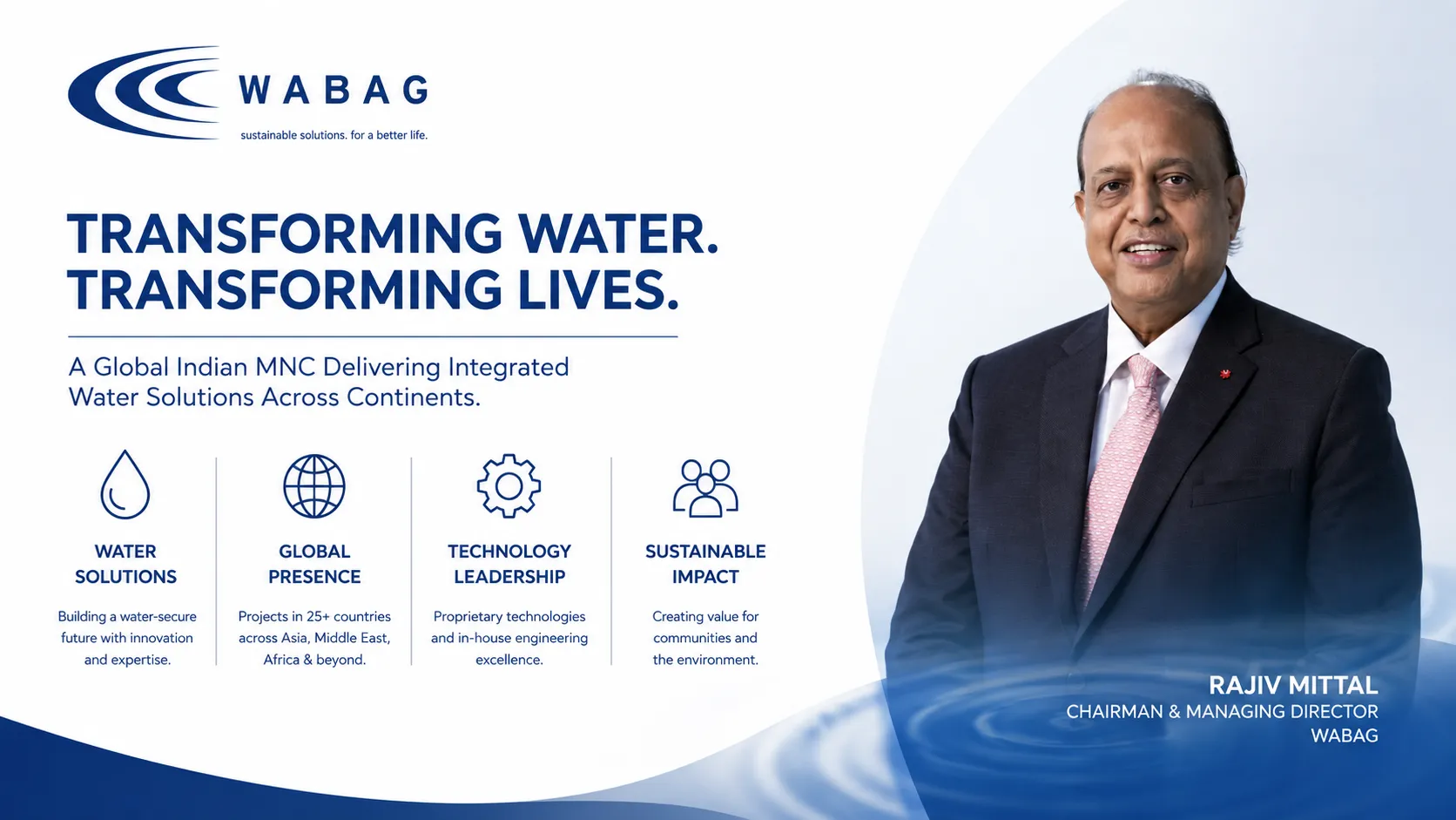 How Rajiv Mittal Turned WABAG Into A Global Water Technology Leader