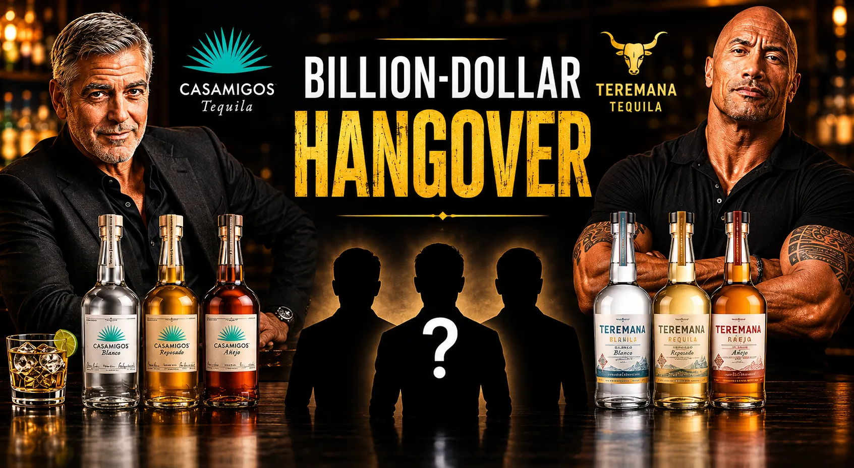 The Billion-Dollar Hangover: Why George Clooney and Dwayne Johnson Built ₹10,000 Crore Liquor Empires—And Why No Bollywood Star Has Come Close