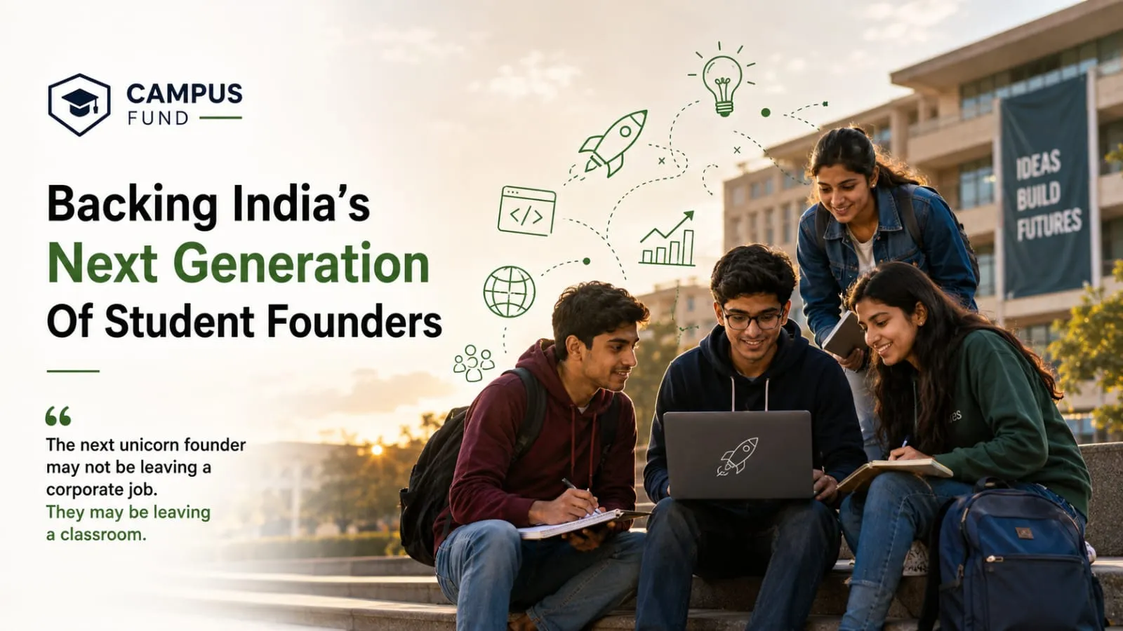 How Campus Fund Is Backing India’s Next Generation Of Student Founders