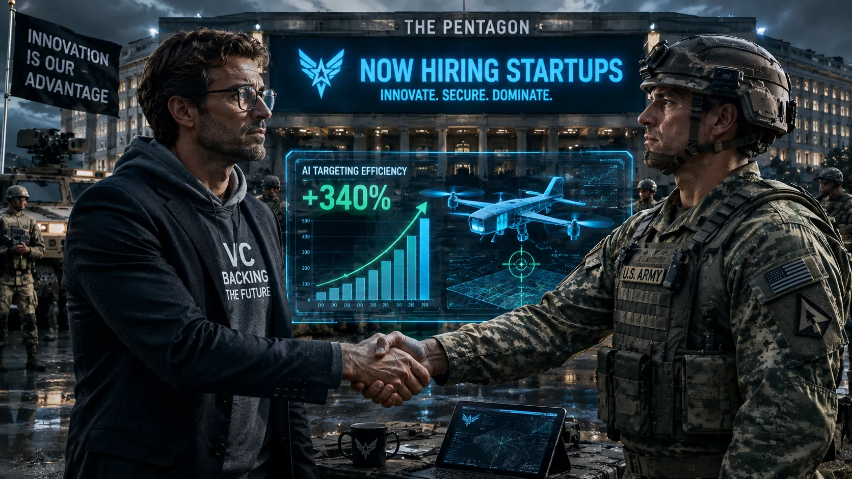 DEFENSE TECH GOES MAINSTREAM Why VCs are no longer afraid of the Pentagon – and how a new generation of startups is building weapons for the 21st century