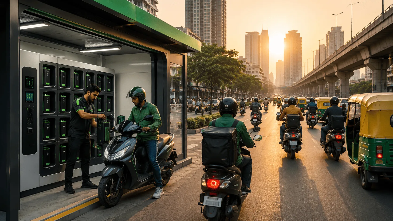 Battery Smart Just Raised $15 Million In Debt. The Bigger Story Is India's Race To Build The World's Largest Battery-Swapping Network.