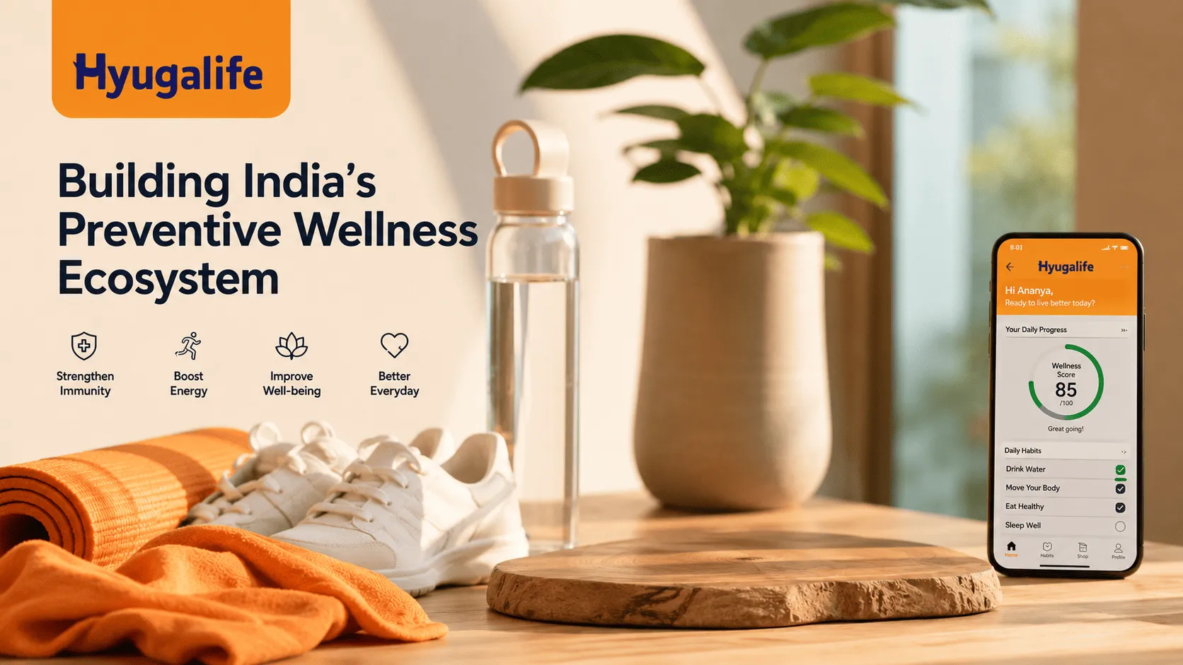 HyugaLife Just Raised ₹100 Crore. The Bigger Story Is India's Shift From Healthcare To Preventive Wellness.