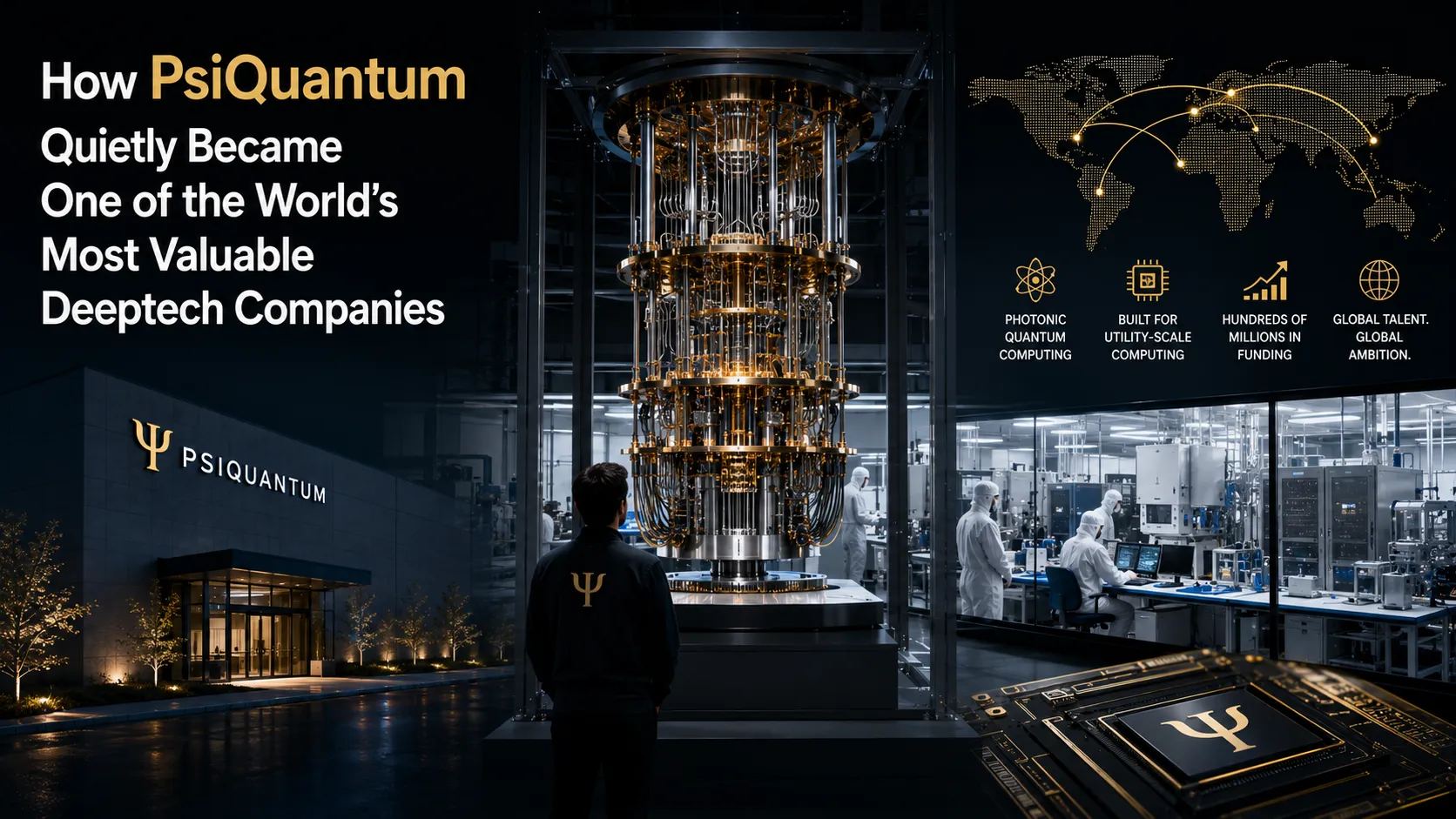 How PsiQuantum Quietly Became One Of The World's Most Valuable Deeptech Companies