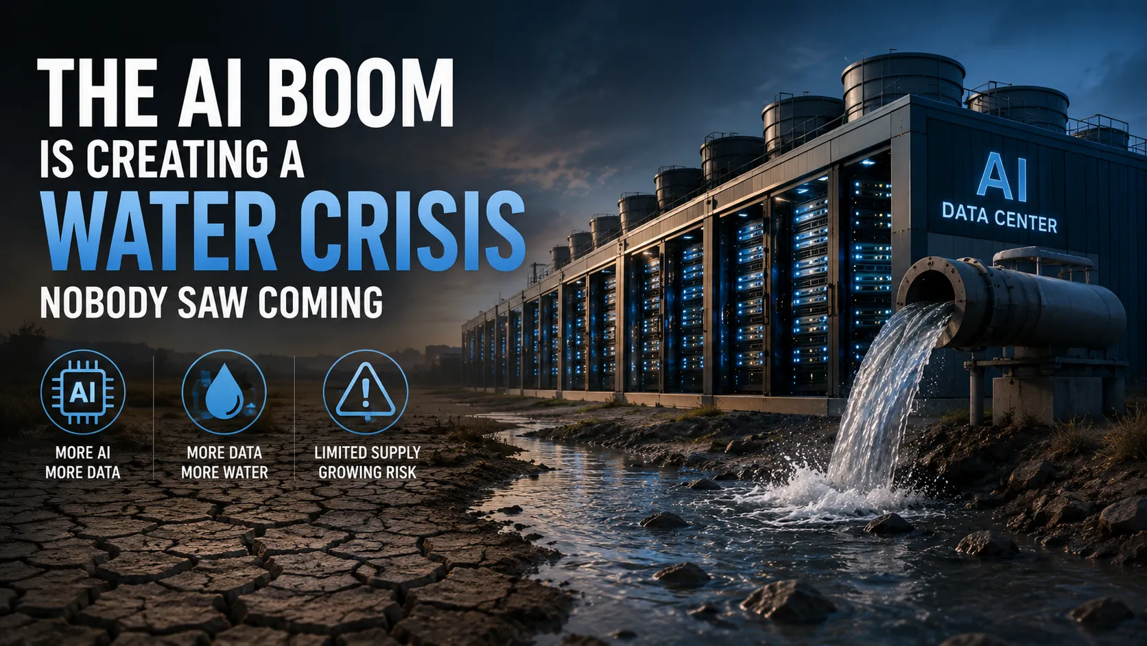 The AI Boom Is Creating A Water Crisis Nobody Saw Coming