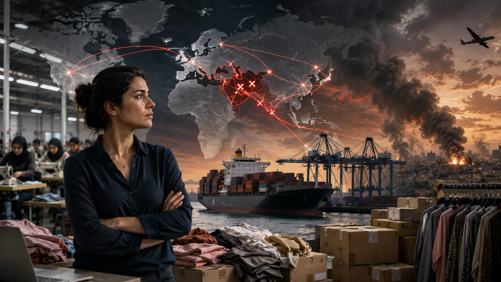 The Iran-Conflict Effect: How Geopolitics Is Wrecking Women's Supply Chains