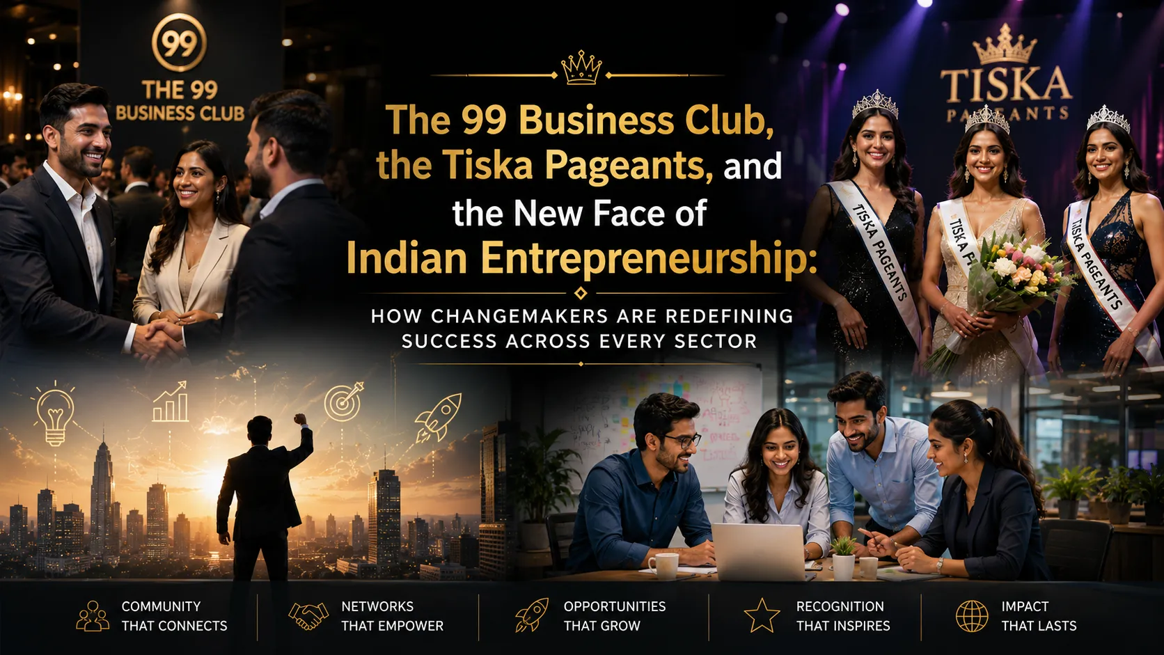 The 99 Business Club, the Tiska Pageants, and the New Face of Indian Entrepreneurship: How Changemakers Are Redefining Success Across Every Sector