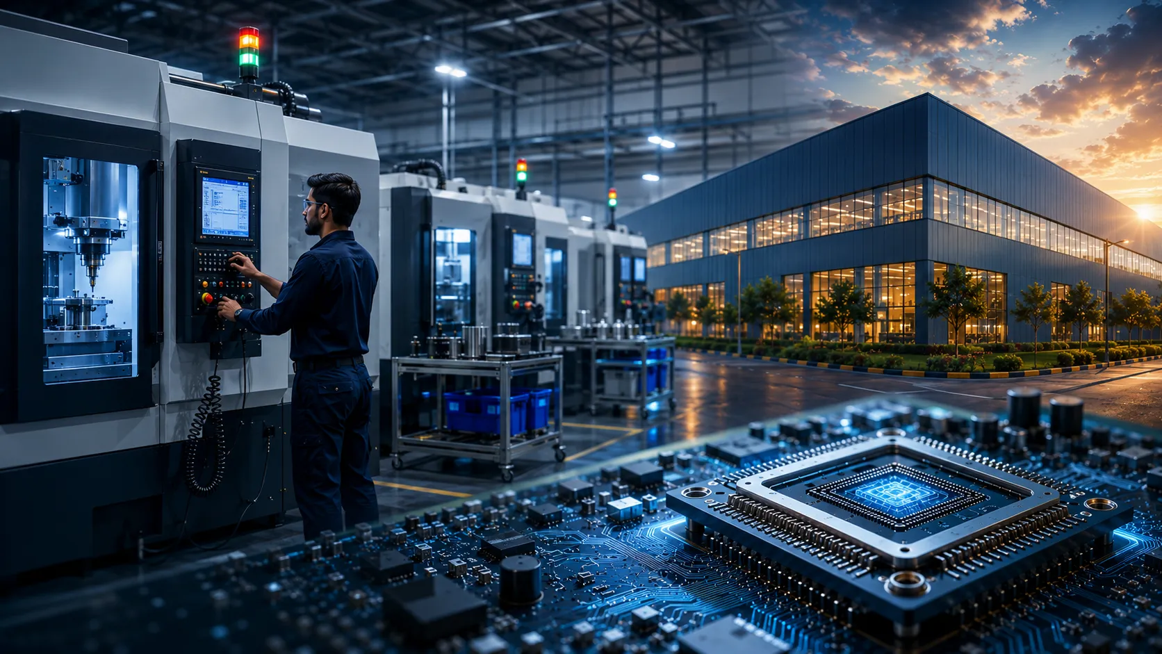 India's Answer to German and Japanese Machine Tools Just Raised $28.5 Million — And It's Building the Largest Automated Factory Outside China