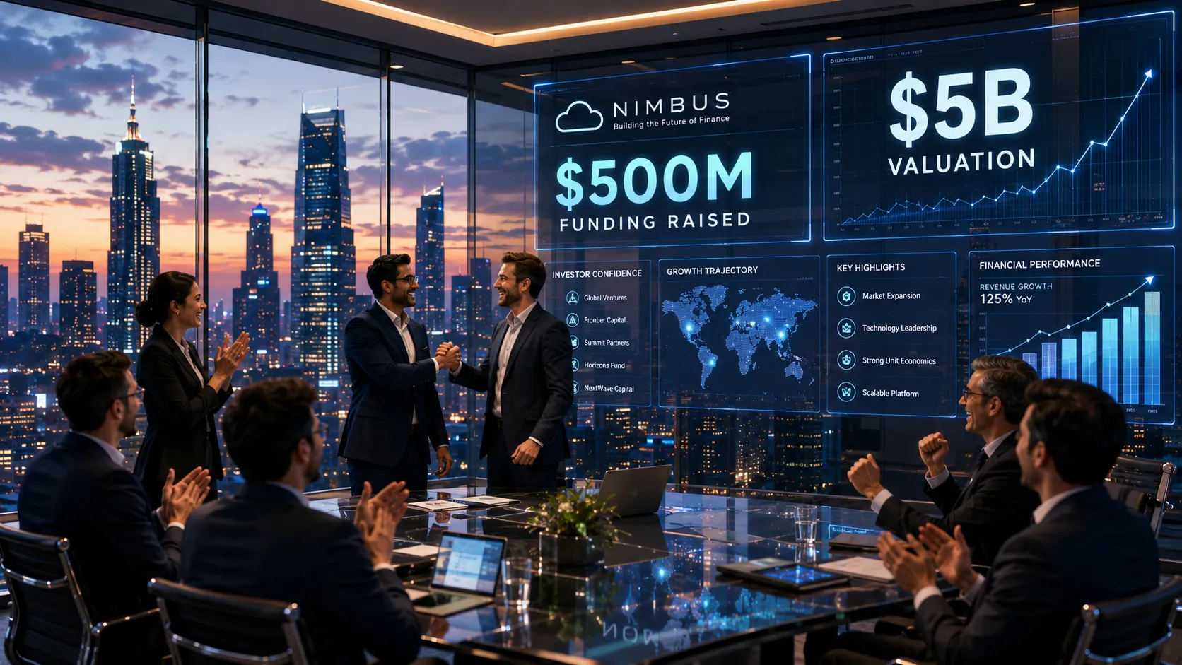 Fintech Nimbus Raises $500M at $5B Valuation