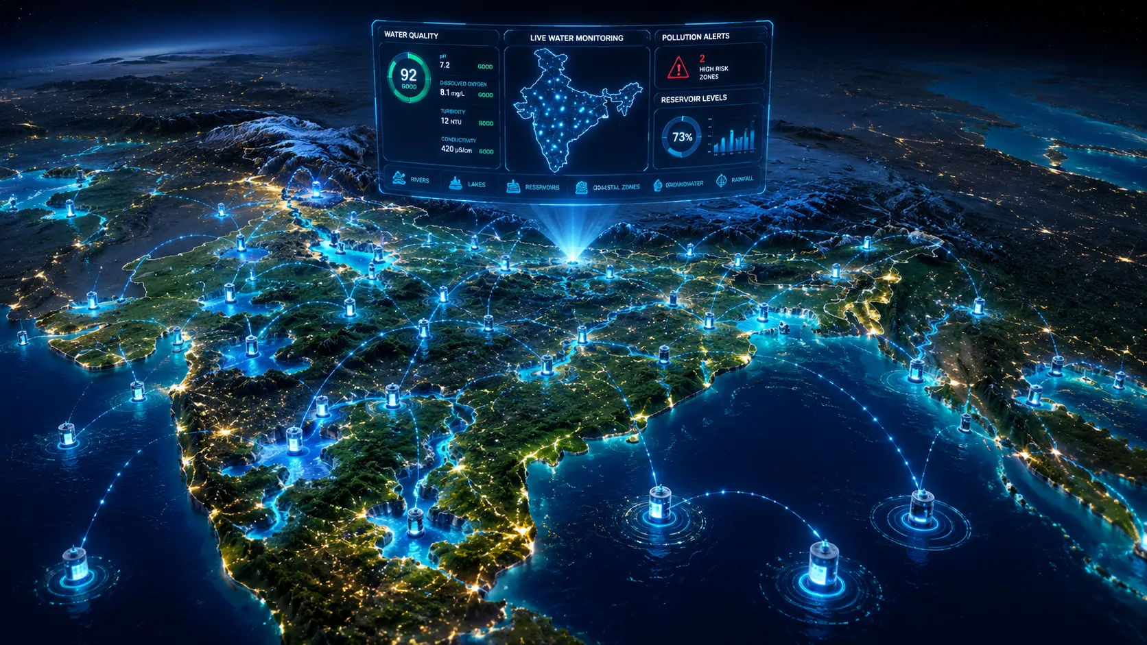 AquaSense Raises $18M to Monitor India’s Water Bodies in Real Time