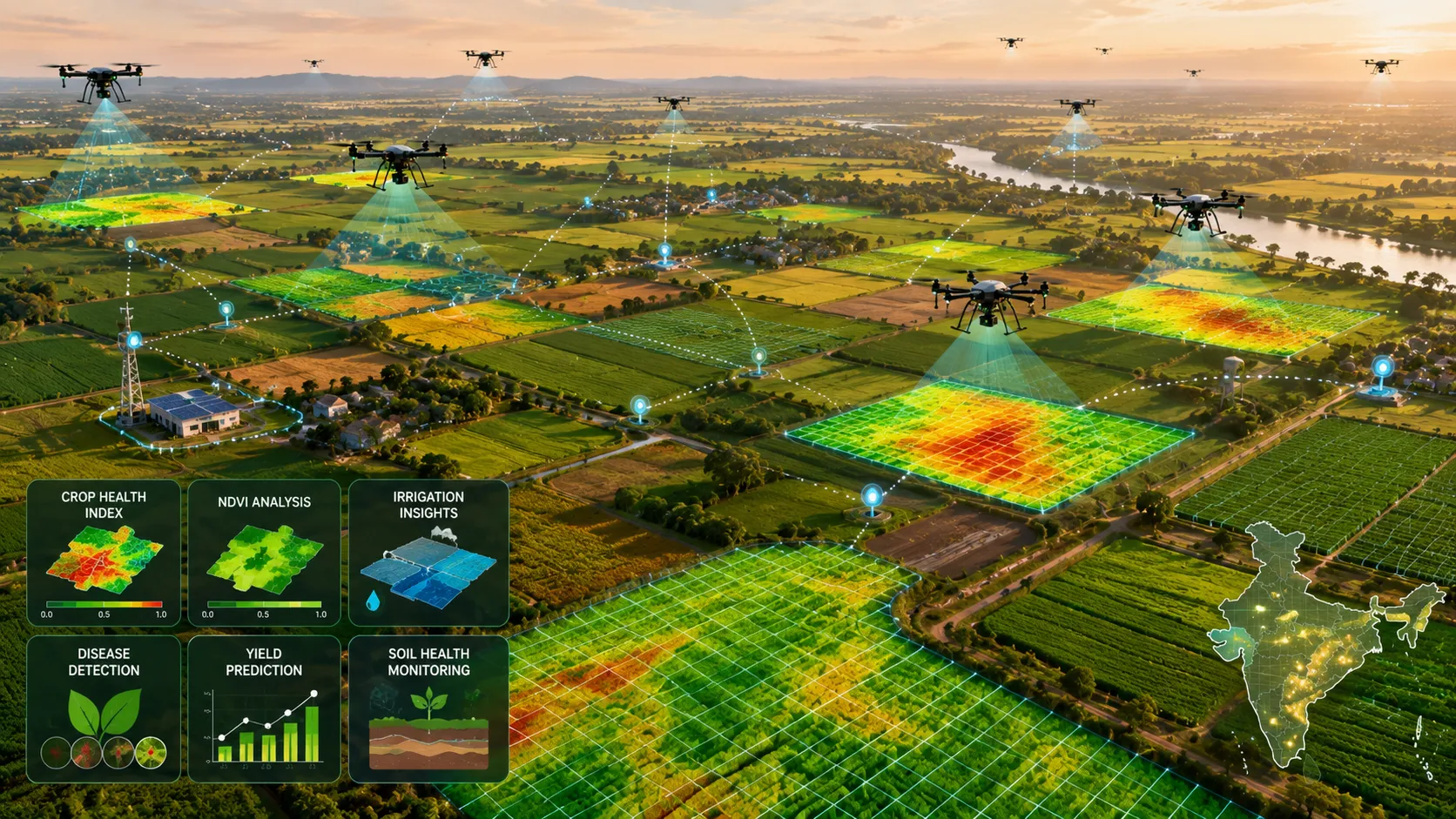FarmEye Raises $12M to Scale Drone Crop Health Surveys Across India