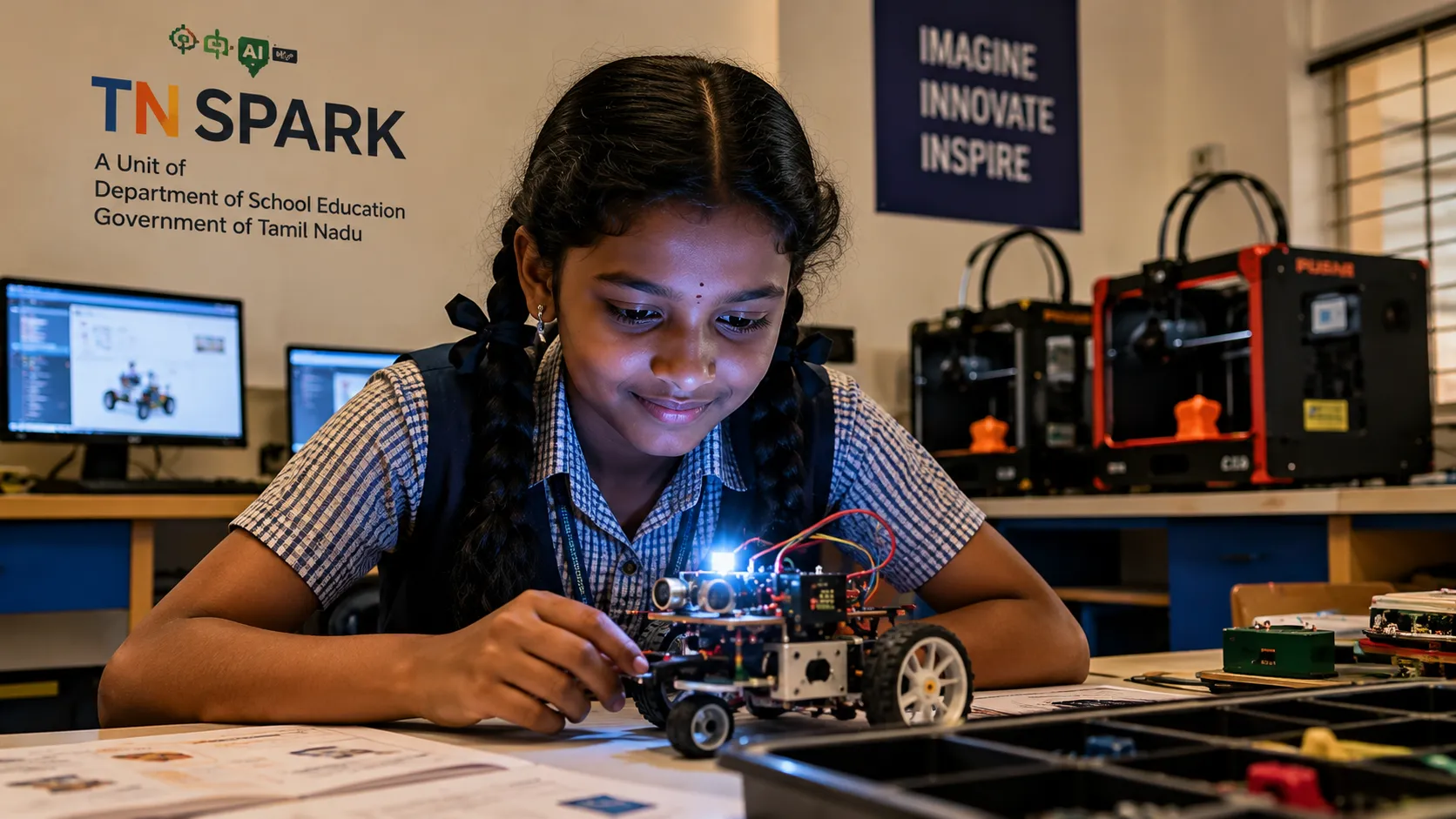 The Little Girl Who Made a Robot Cry — And the ₹1,200 Crore Bet That Turned Tamil Nadu Into India's First AI State