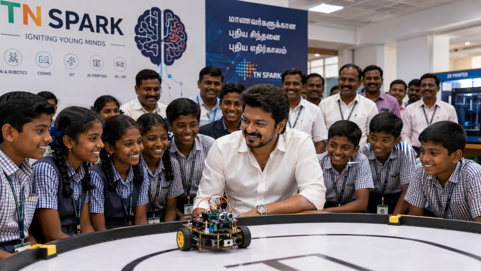 The Little Girl Who Made a Robot Cry — And the ₹1,200 Crore Bet That Turned Tamil Nadu Into India's First AI State