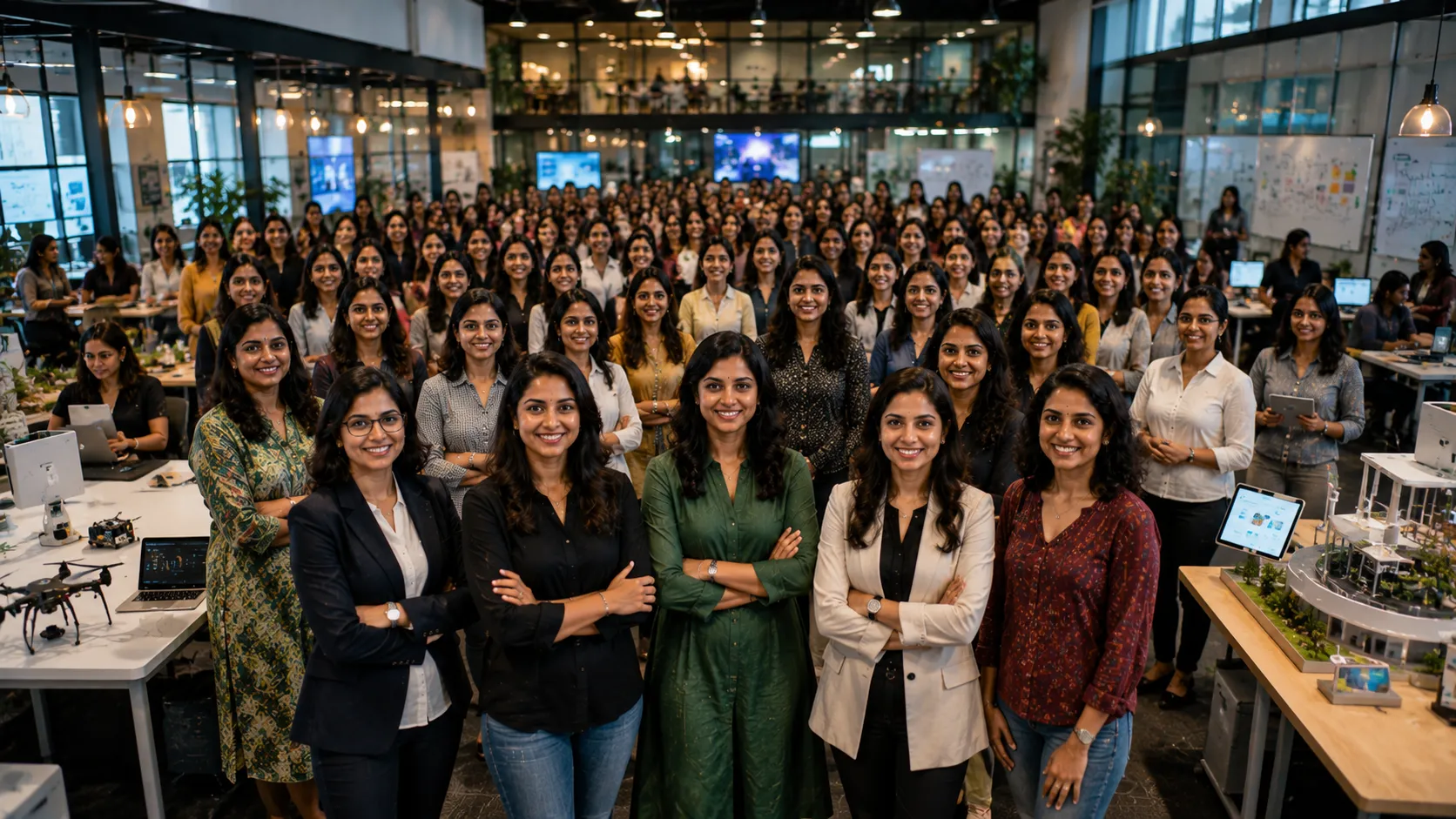 Government data shows 1,02,054 of India's 2,12,283 recognized startups now have at least one woman director or partner