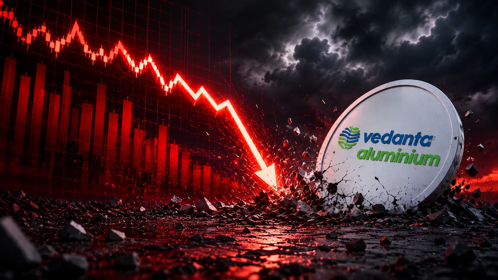 Vedanta's New-Look Stocks Hit Turbulence: Oil & Gas Extends Lower-Circuit Run to a Third Day as Aluminium Finds Its Footing