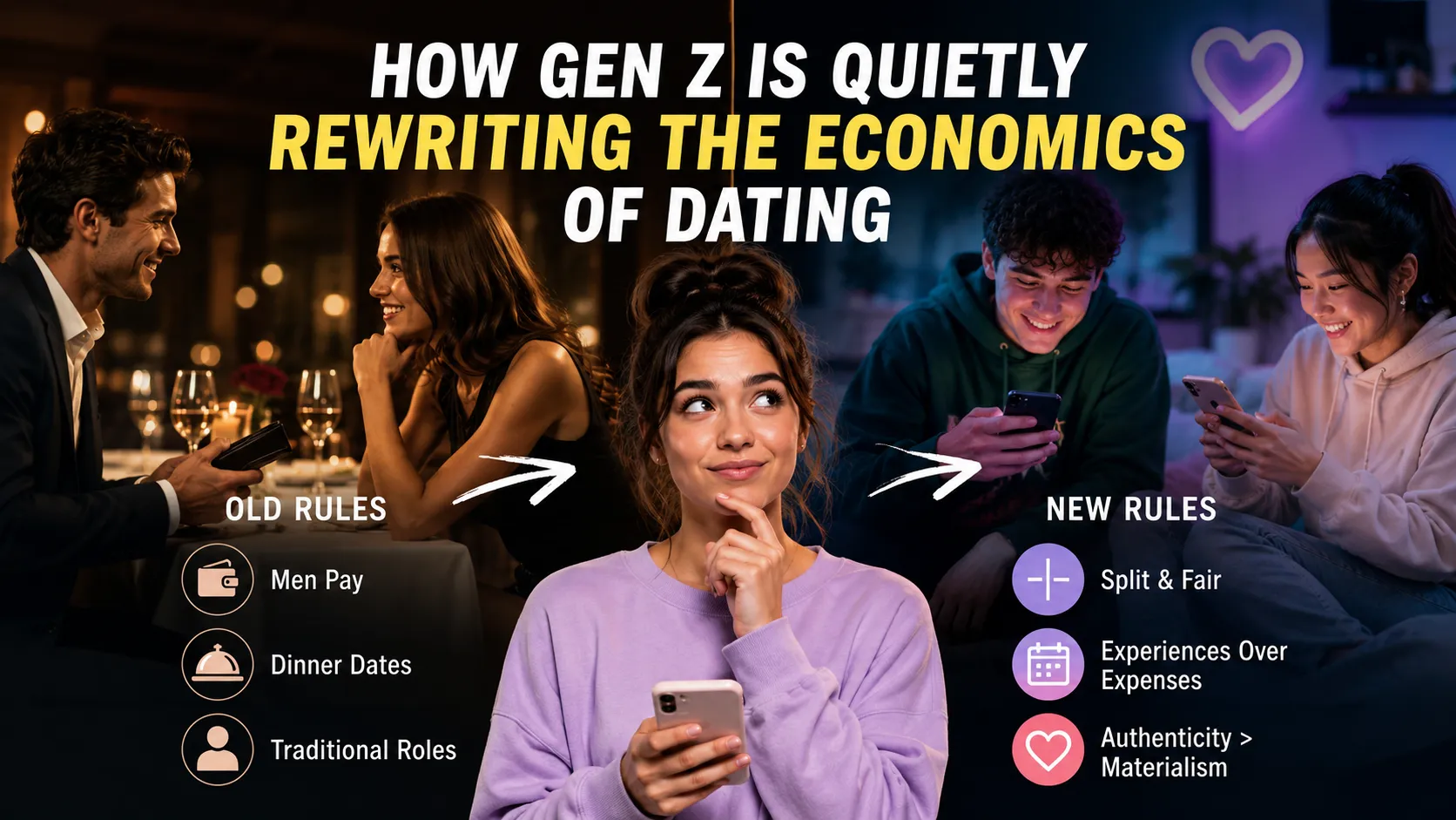 How Gen Z Is Quietly Rewriting the Economics of Dating