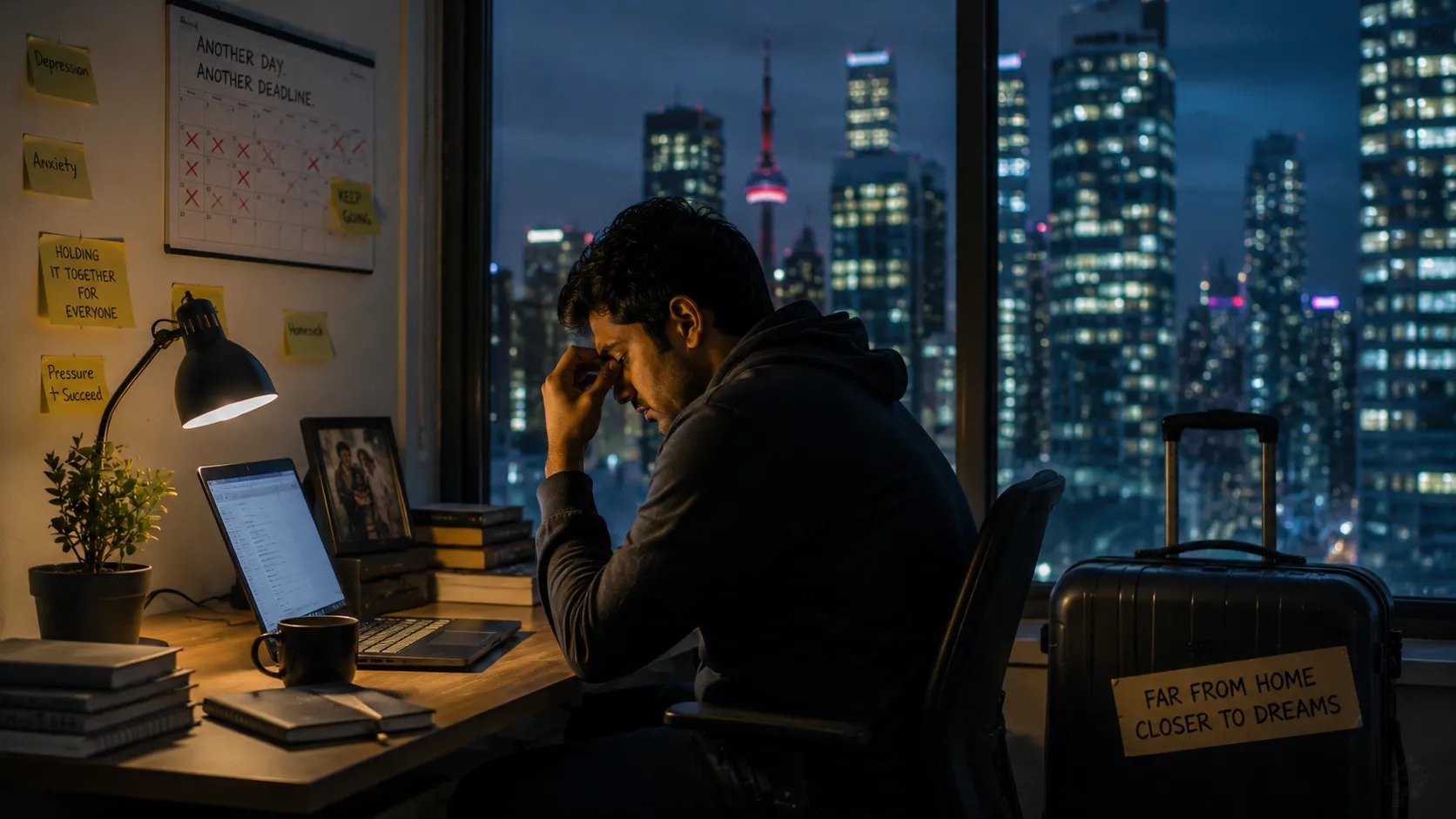 Mental health struggles among Indian professionals abroad