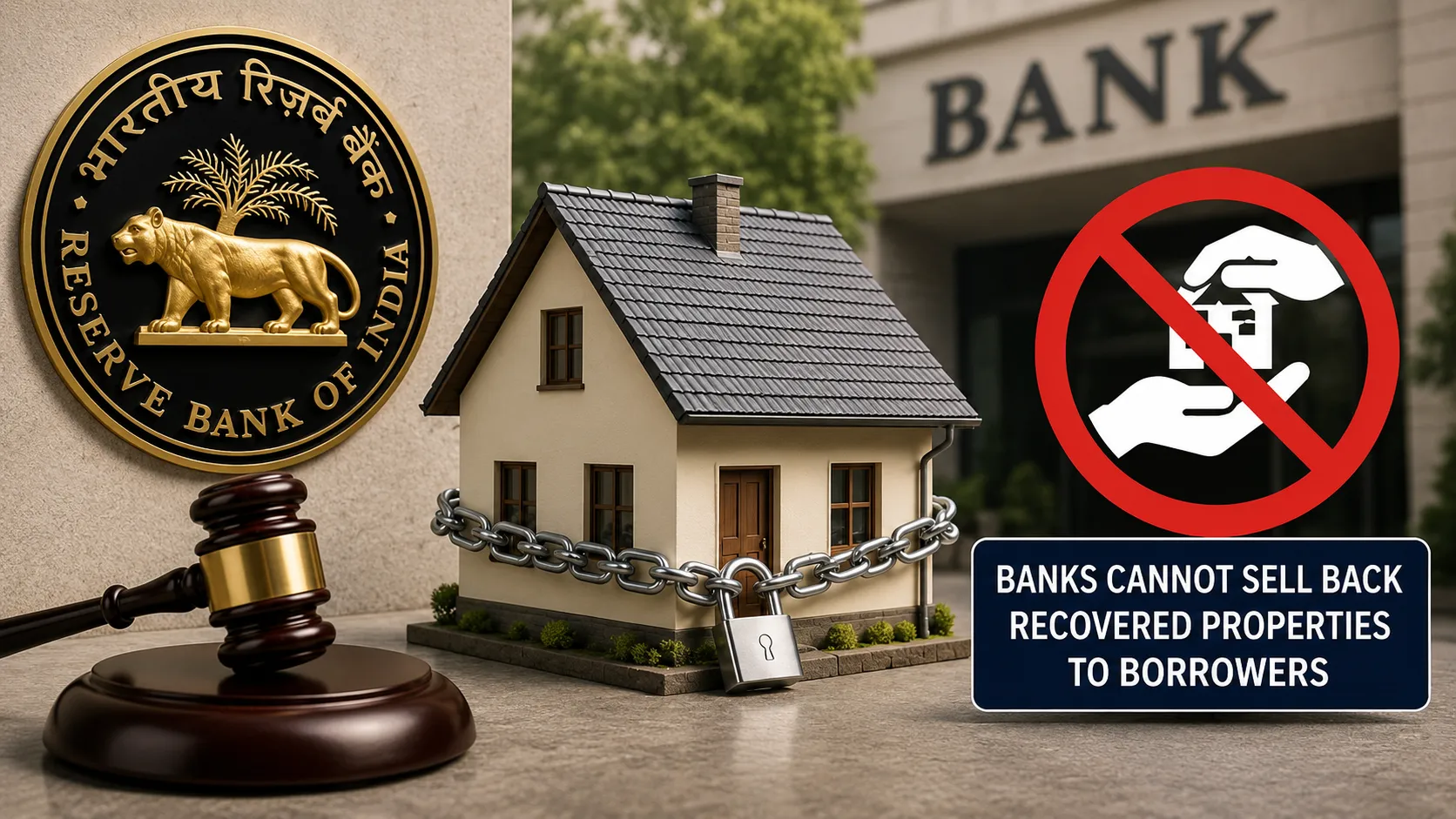 RBI's New Rulebook for Seized Properties: What It Means for Banks, Defaulters, and Homebuyers