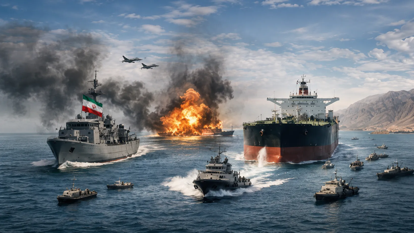 Tanker Traffic Through Strait Of Hormuz Plunges Over 50 Percent As US-Iran Hostilities Intensify