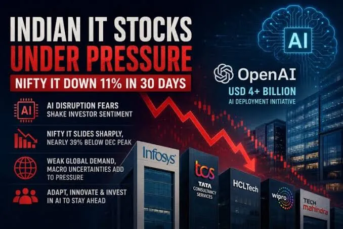 India's Top-5 IT Firms Lose Over 46 Percent Of Combined Market Value Since 2024 Peak As AI Disruption Bites