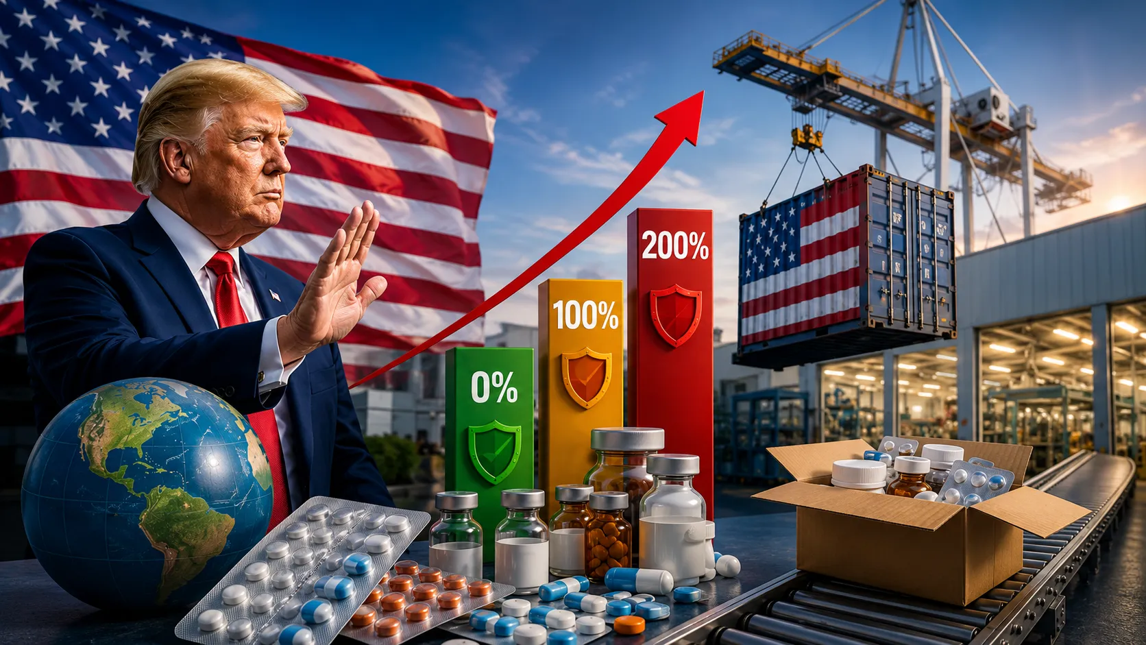 Trump's 200% Generic Drug Tariff Plan Puts A Two-Year Clock On India's $10 Billion US Pharma Trade