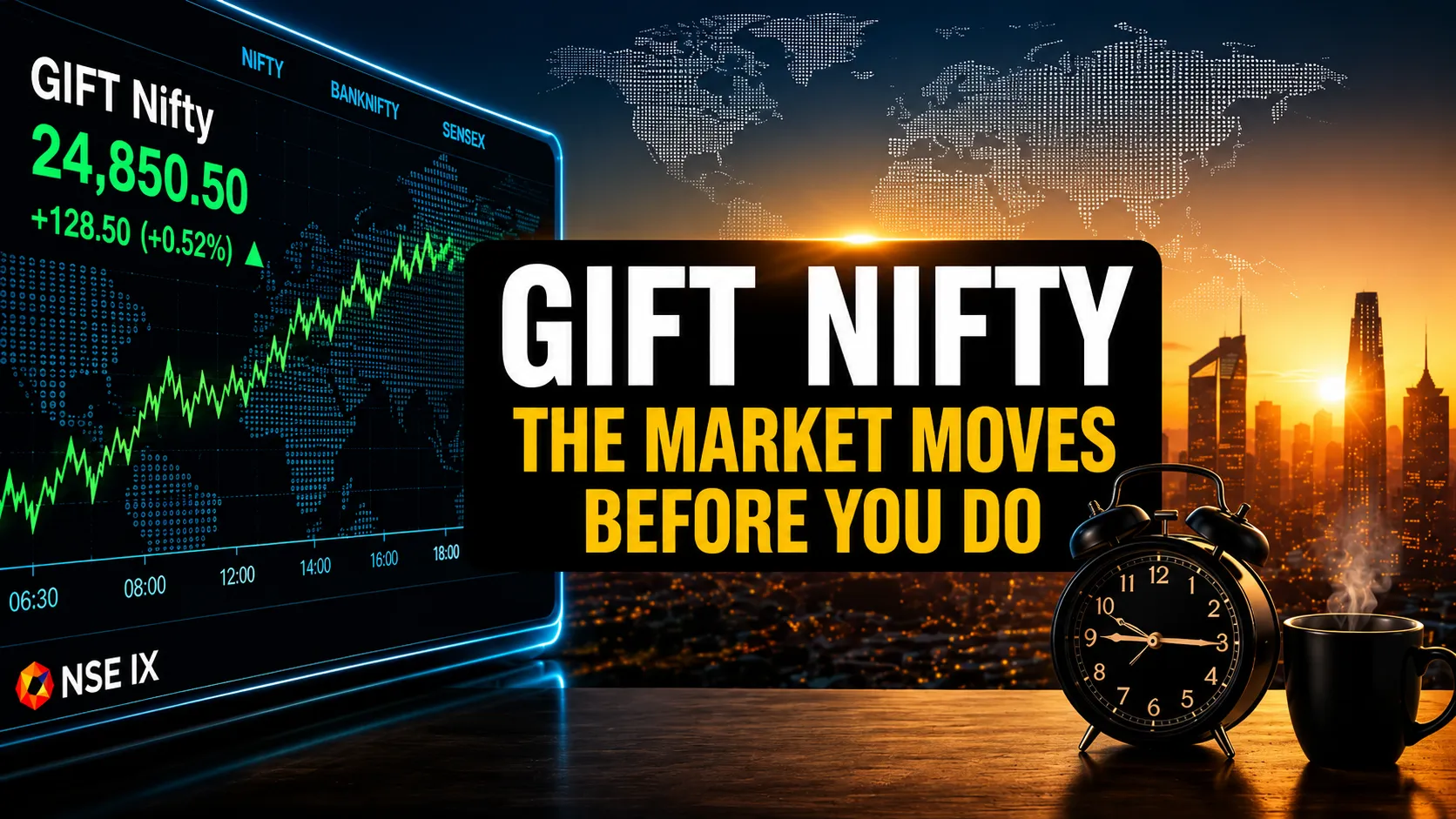 What GIFT Nifty Is Telling Us Before Monday's Bell Even Rings