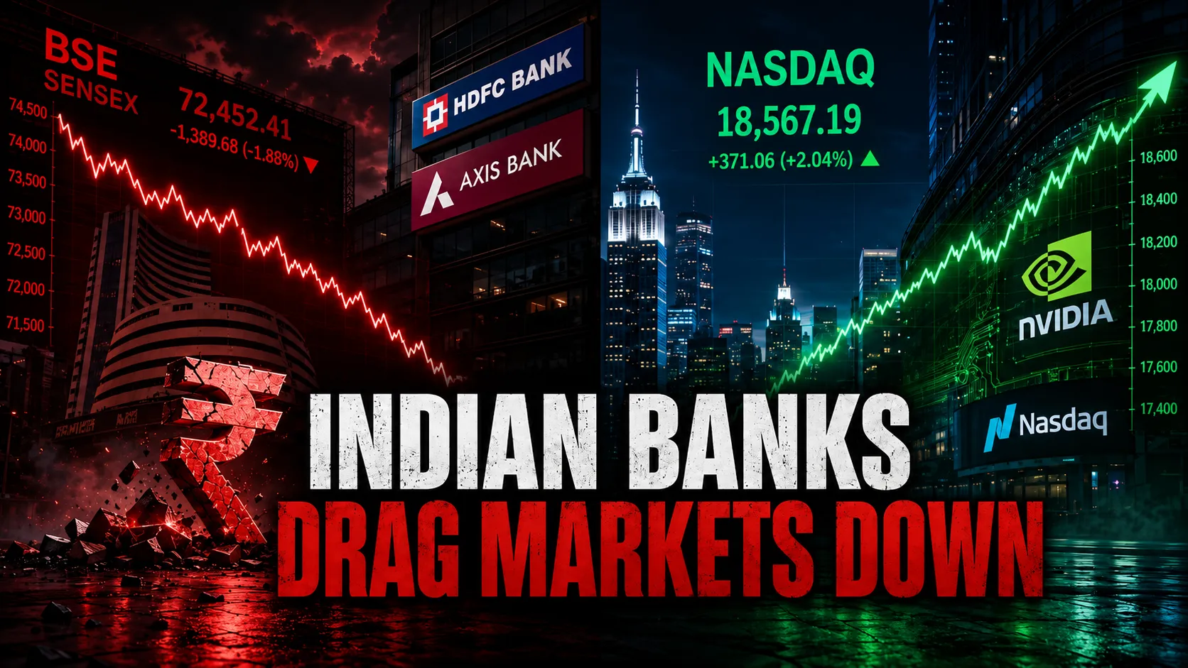 HDFC Bank and Axis Bank Just Had Their Worst Week in Ages — Here's What Actually Spooked Investors