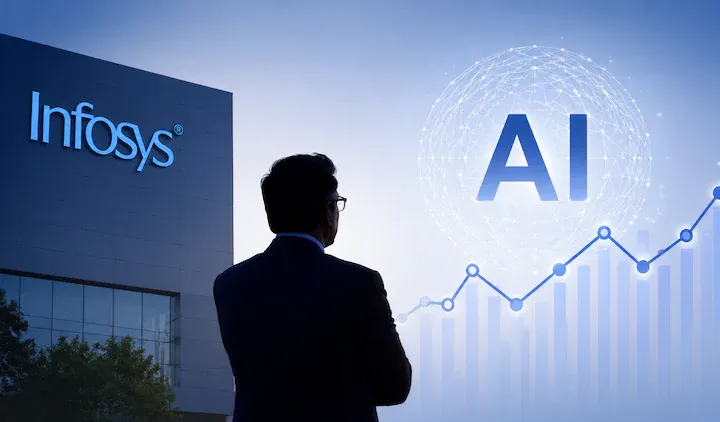 Infosys Fires Up Dalal Street: AI Revenue Crosses $400 Million as IT Bellwether Posts Record Deal Wins