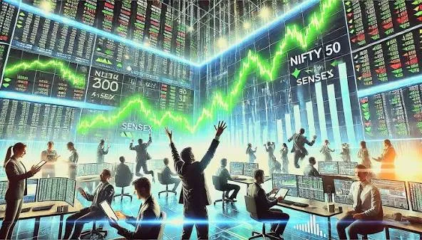 Sensex Closes Above 77,900 as IT Rally and FII Buying Power a Broad-Based Rebound