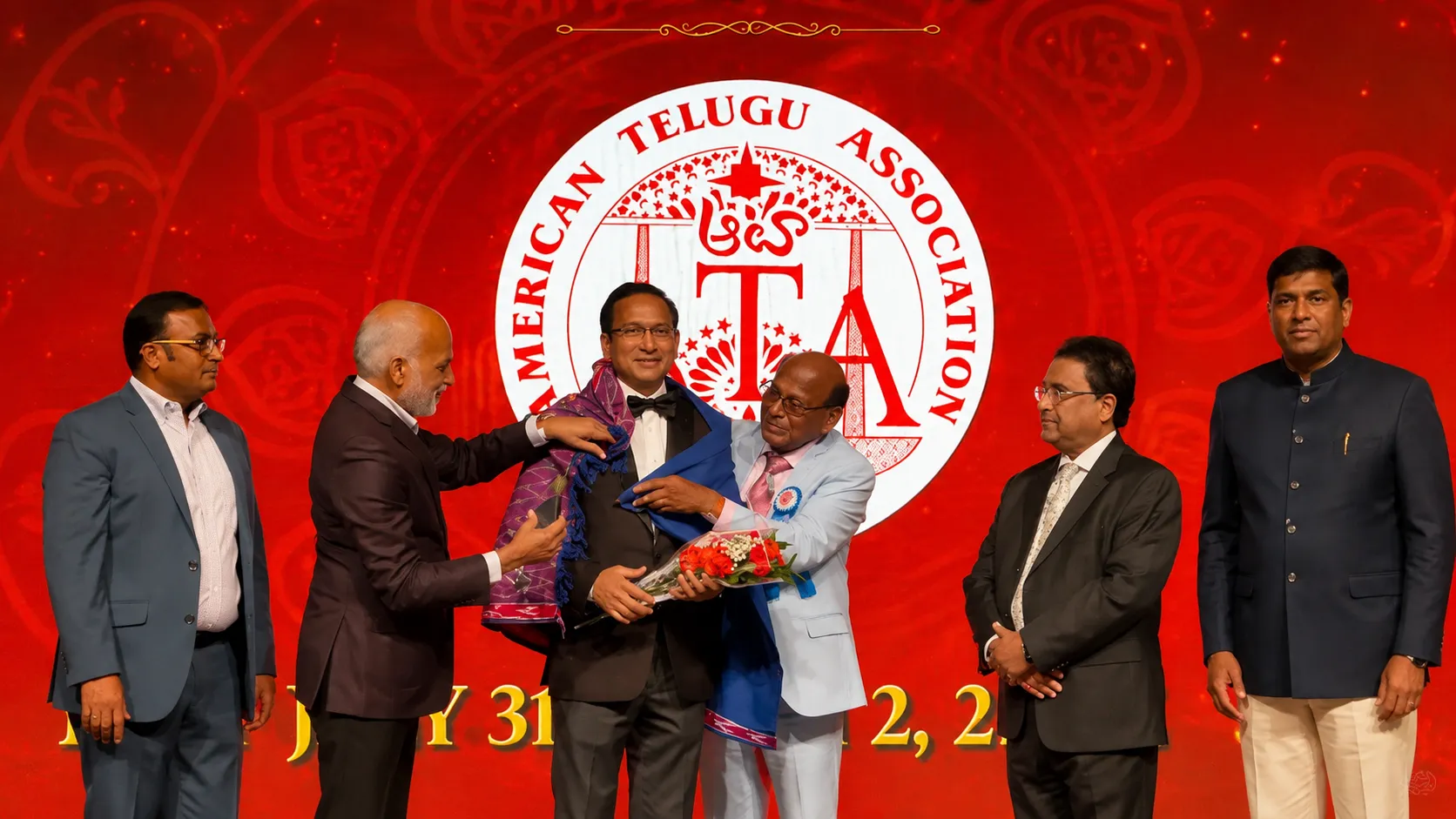 Dr. Satheesh Kathula Honored with Excellence in Medicine Award at American Telugu Association Convention