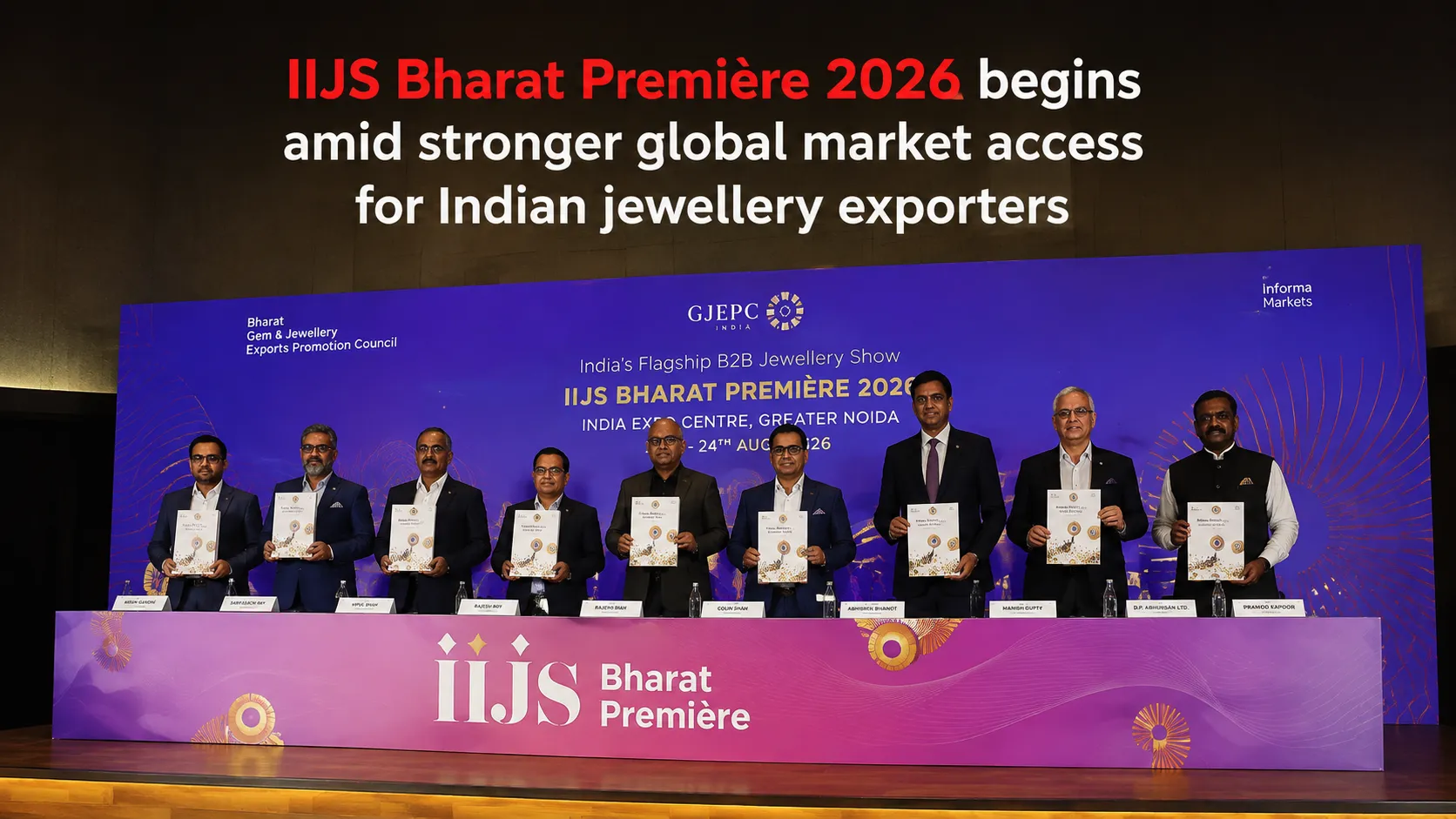 India's Jewellery Trade Opens New Doors for Gulf and Global Buyers at IIJS Bharat Premiere 2026
